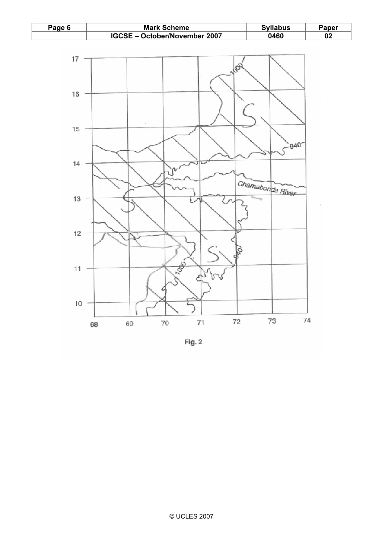 Mark scheme, page 6 of 11