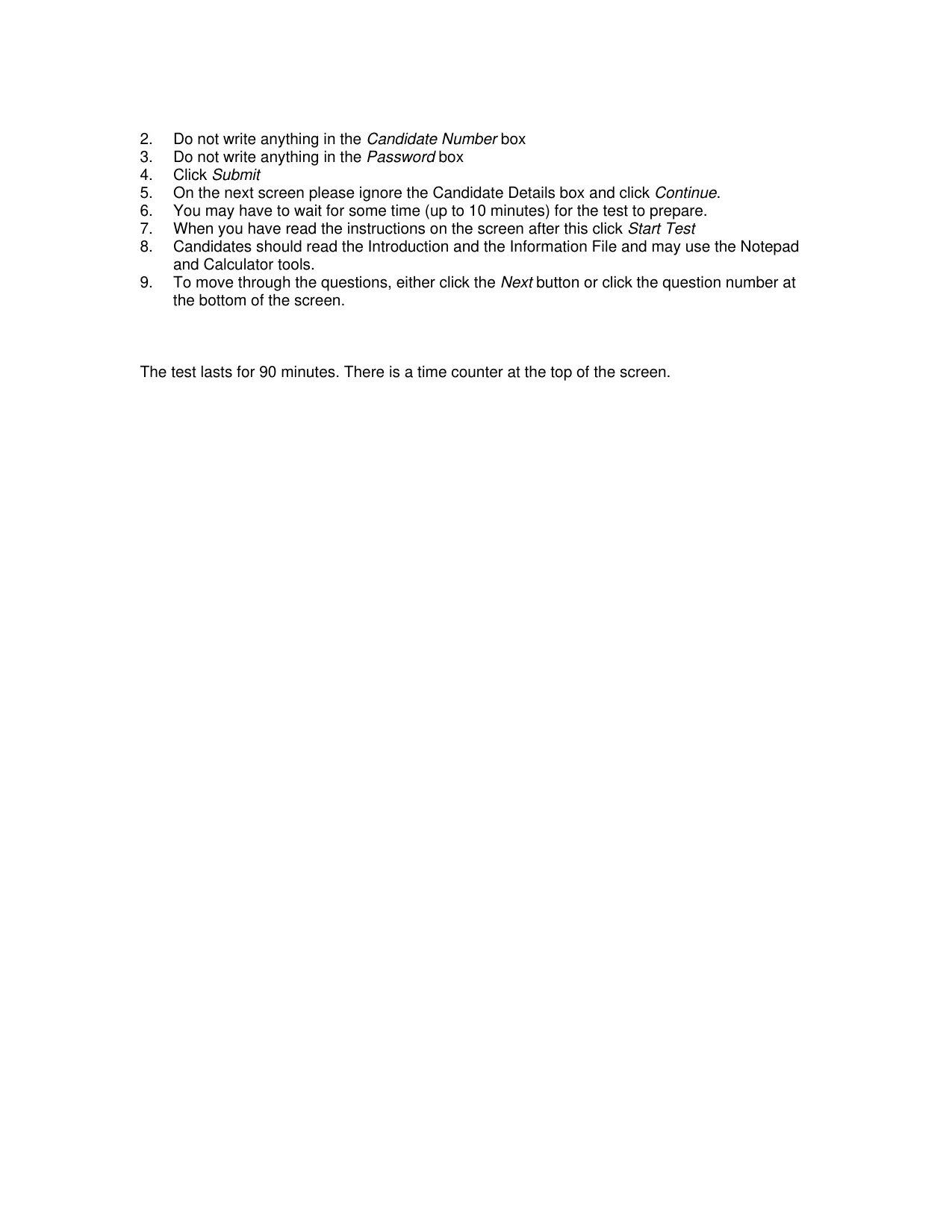 Cambridge IGCSE Geography 0460 2008 May/June Paper 5 · Variant 1 question paper, page 2 of 2