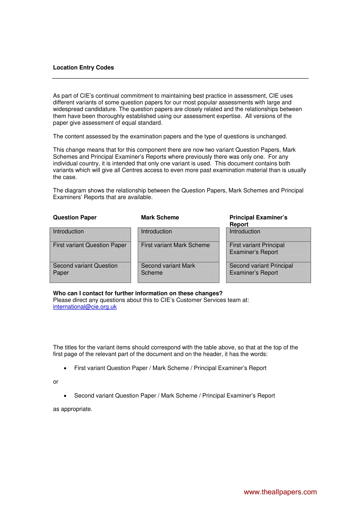 Cambridge IGCSE Geography 0460 2009 May/June Paper 1 · Variant 1 question paper, page 1 of 29