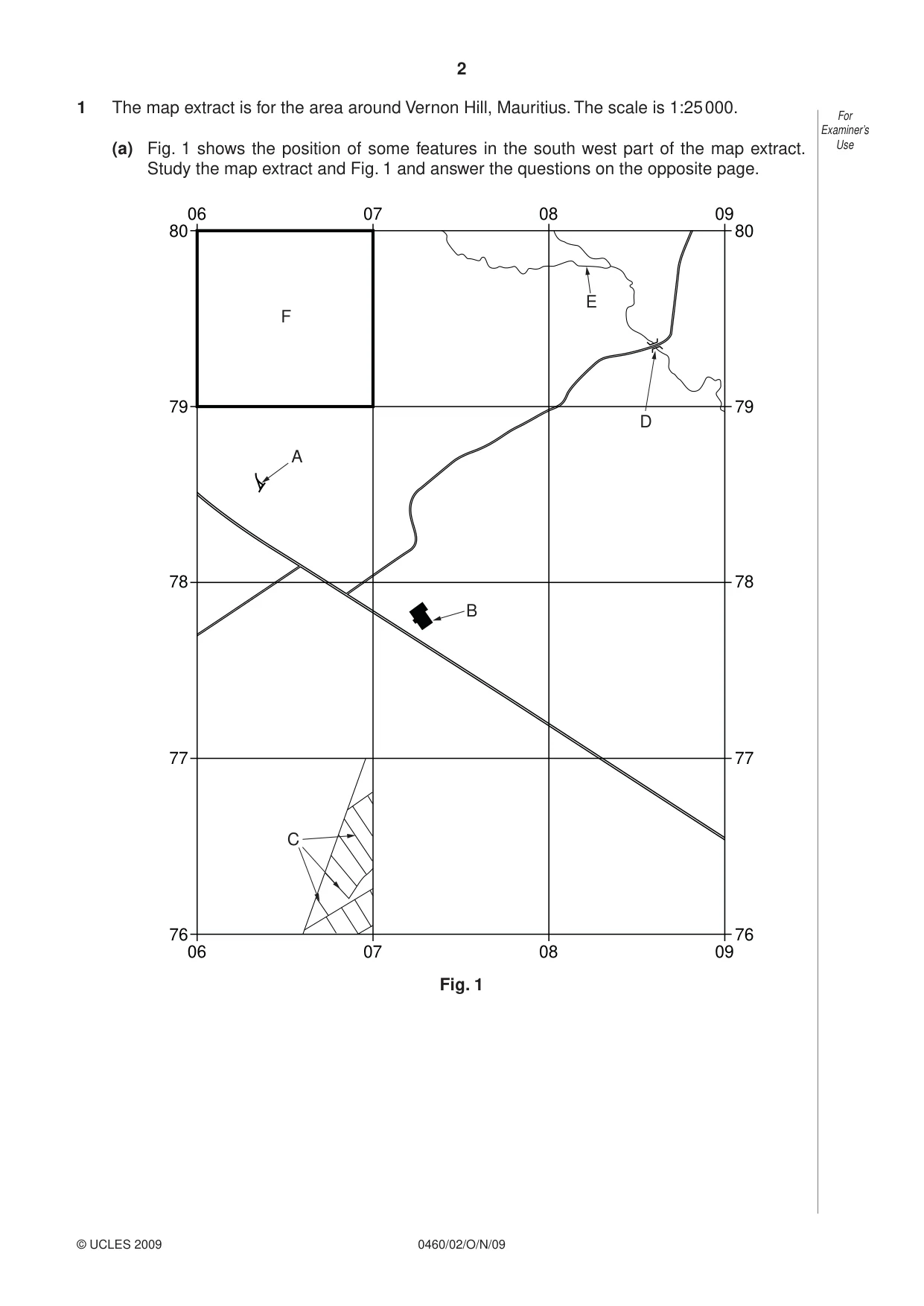Cambridge IGCSE Geography 0460 2009 Oct/Nov Paper 2 · Variant 1 question paper, page 2 of 16