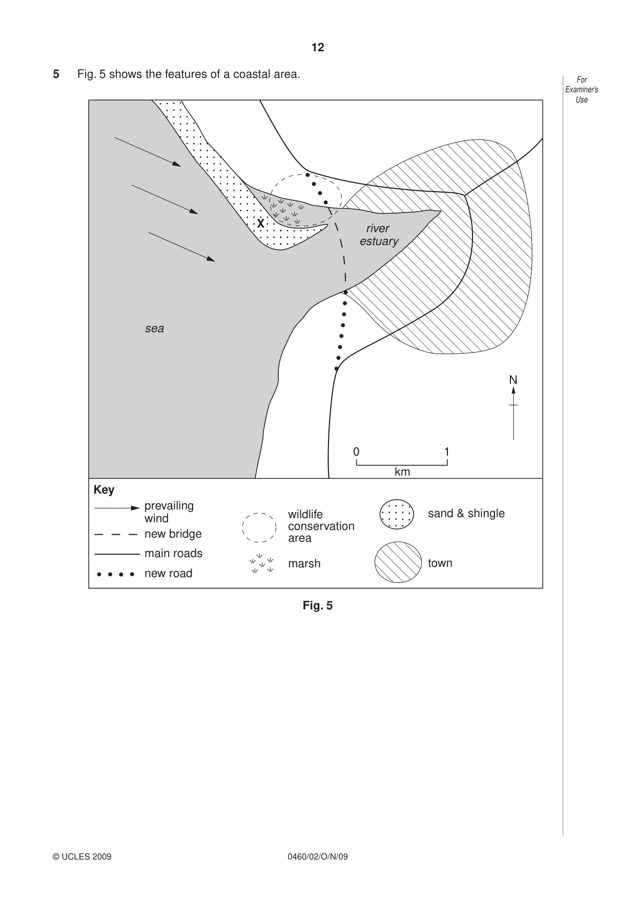 Cambridge IGCSE Geography 0460 2009 Oct/Nov Paper 2 · Variant 1 question paper, page 12 of 16