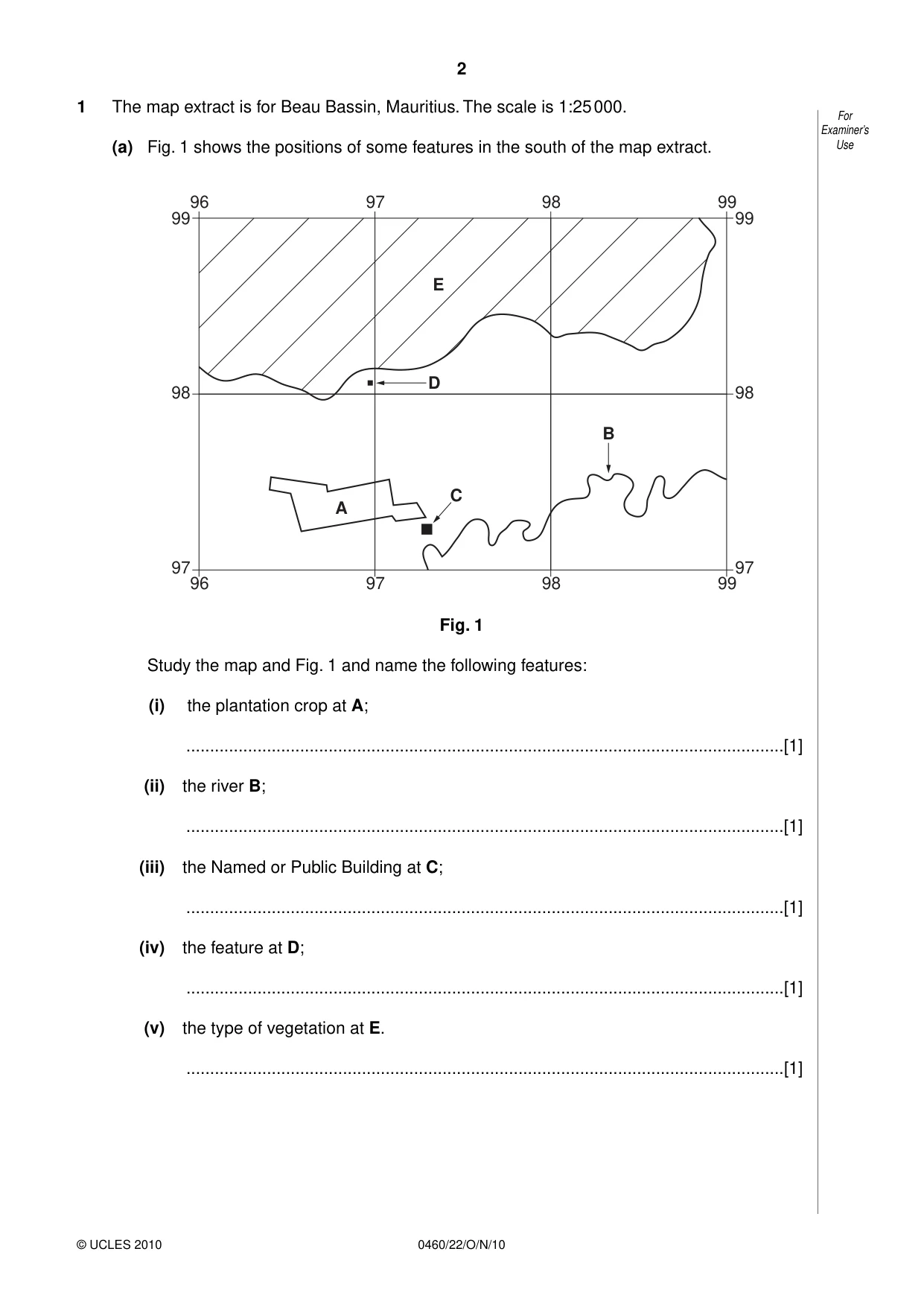 Cambridge IGCSE Geography 0460 2010 Oct/Nov Paper 2 · Variant 2 question paper, page 2 of 16