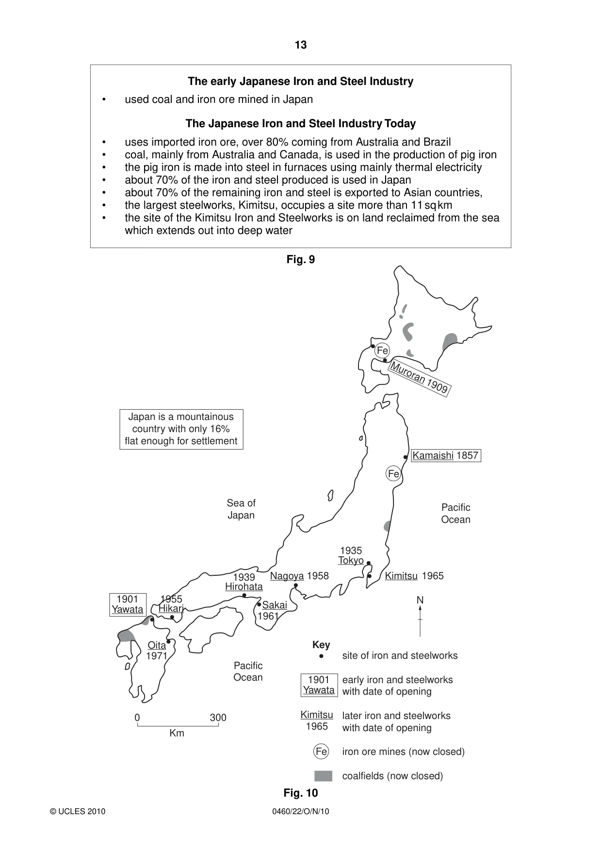 Cambridge IGCSE Geography 0460 2010 Oct/Nov Paper 2 · Variant 2 question paper, page 13 of 16