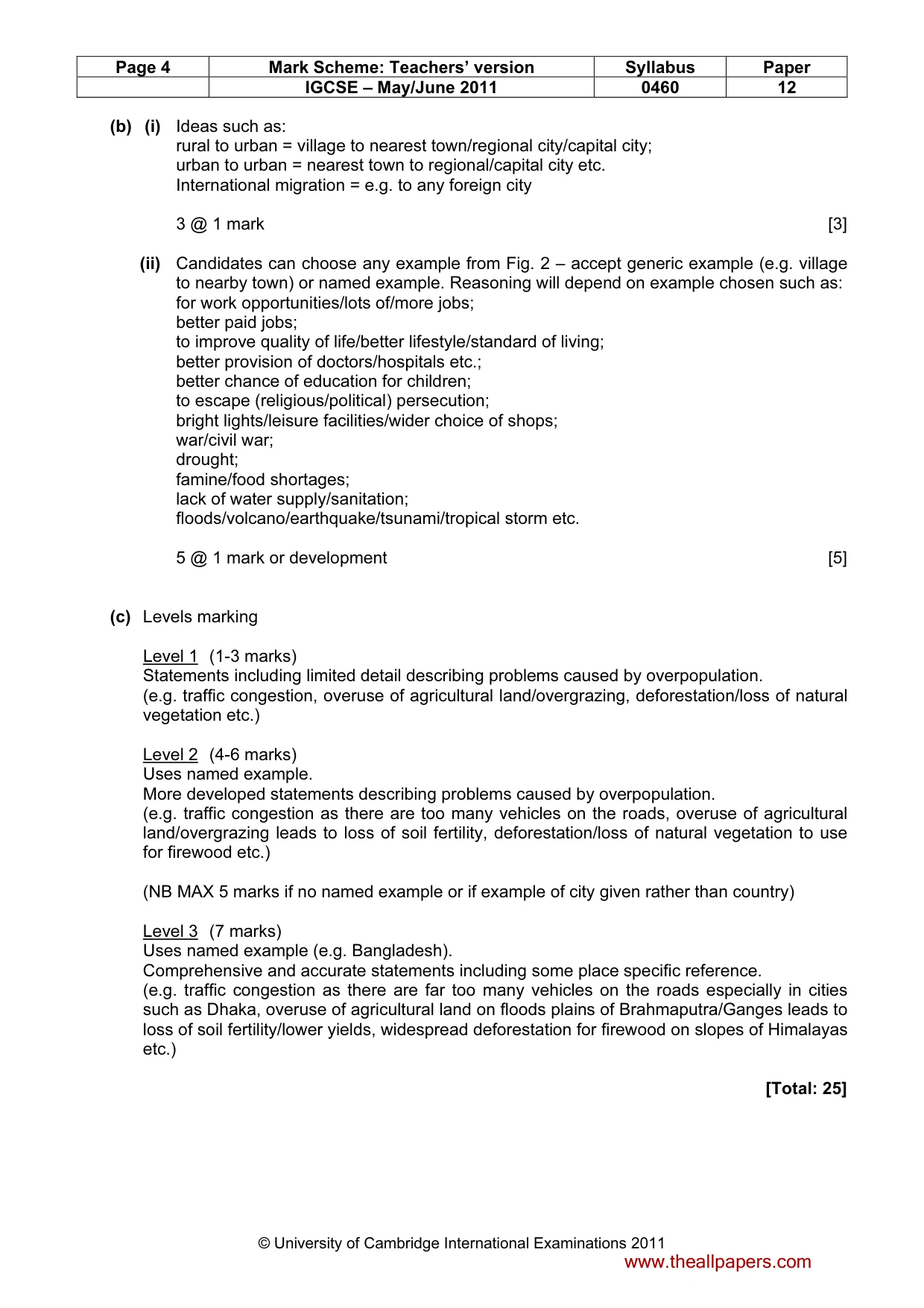 Mark scheme, page 4 of 15