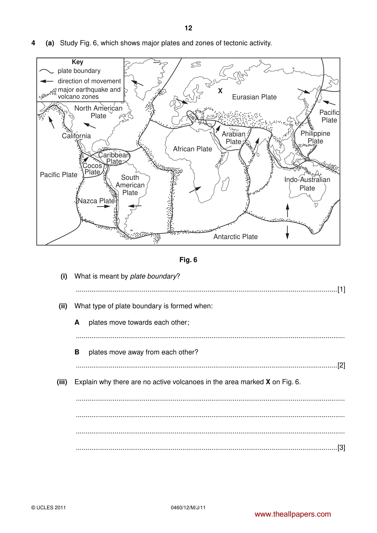 Cambridge IGCSE Geography 0460 2011 May/June Paper 1 · Variant 2 question paper, page 12 of 24