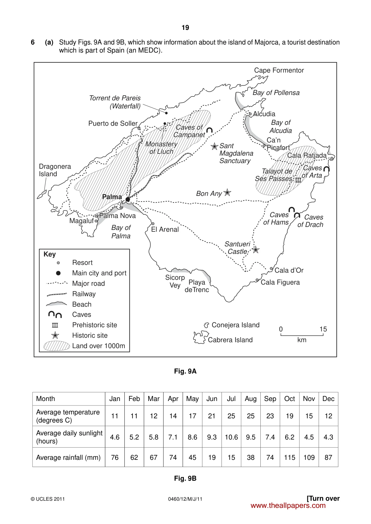 Cambridge IGCSE Geography 0460 2011 May/June Paper 1 · Variant 2 question paper, page 19 of 24