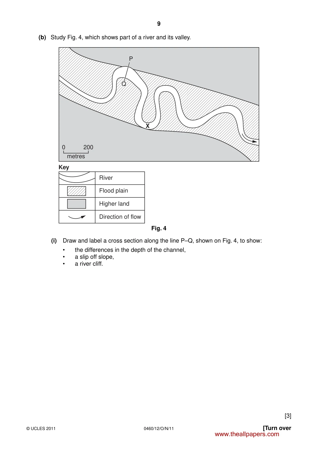Cambridge IGCSE Geography 0460 2011 Oct/Nov Paper 1 · Variant 2 question paper, page 9 of 24
