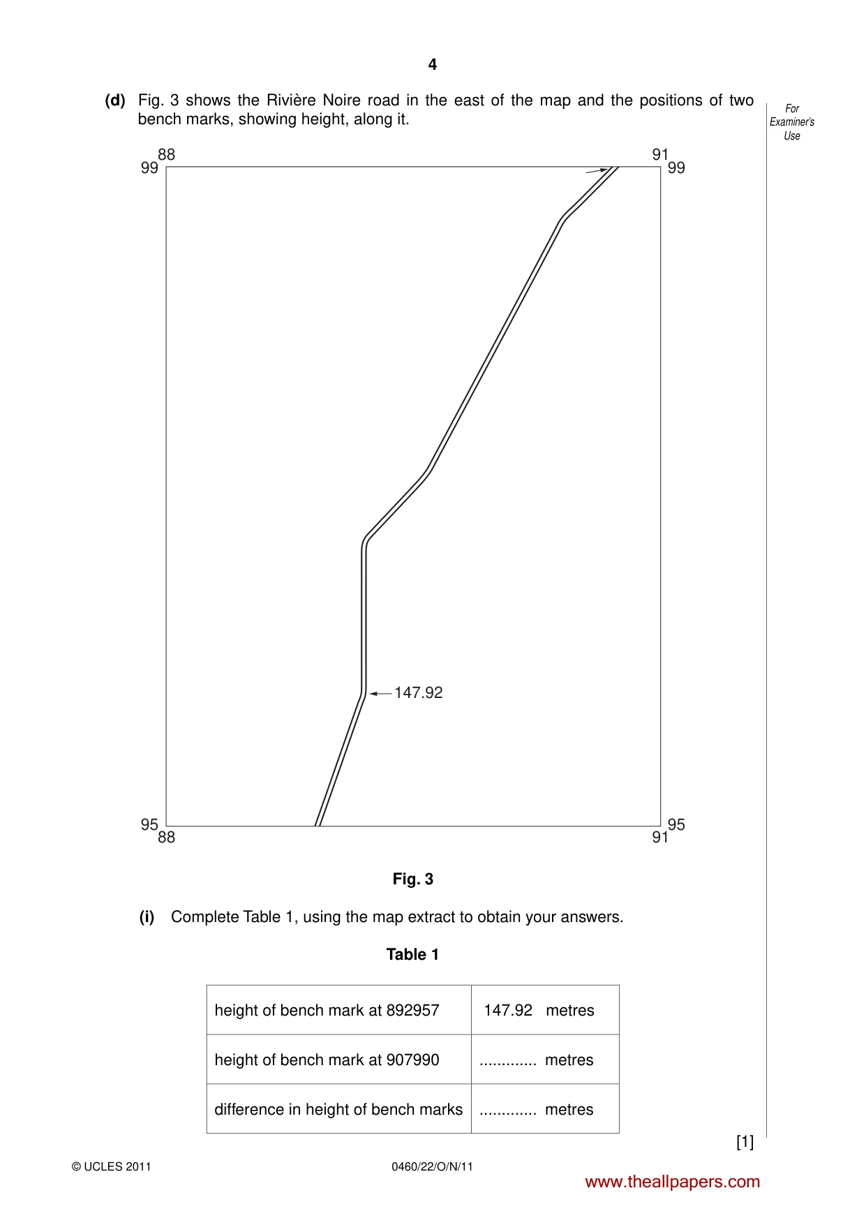 Cambridge IGCSE Geography 0460 2011 Oct/Nov Paper 2 · Variant 2 question paper, page 4 of 16