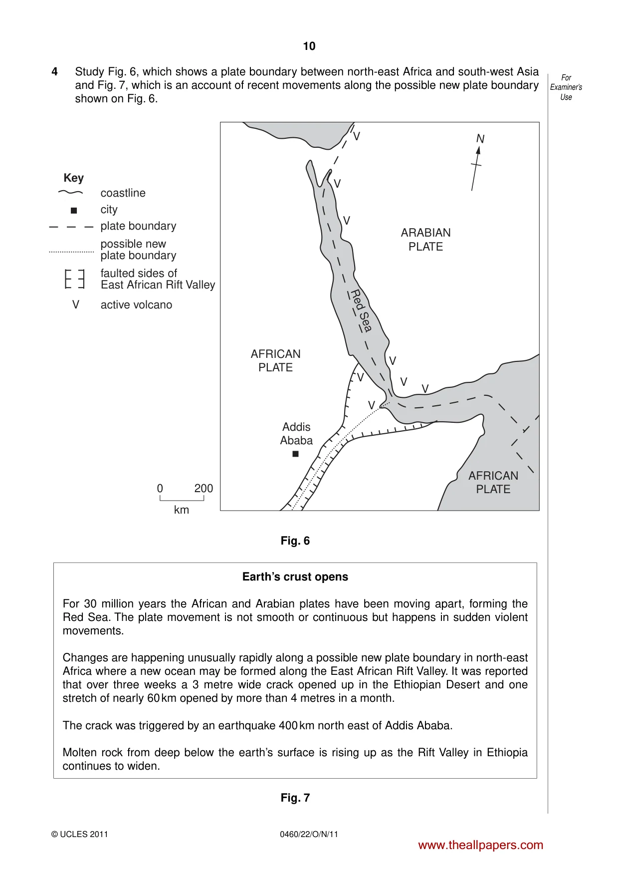 Cambridge IGCSE Geography 0460 2011 Oct/Nov Paper 2 · Variant 2 question paper, page 10 of 16