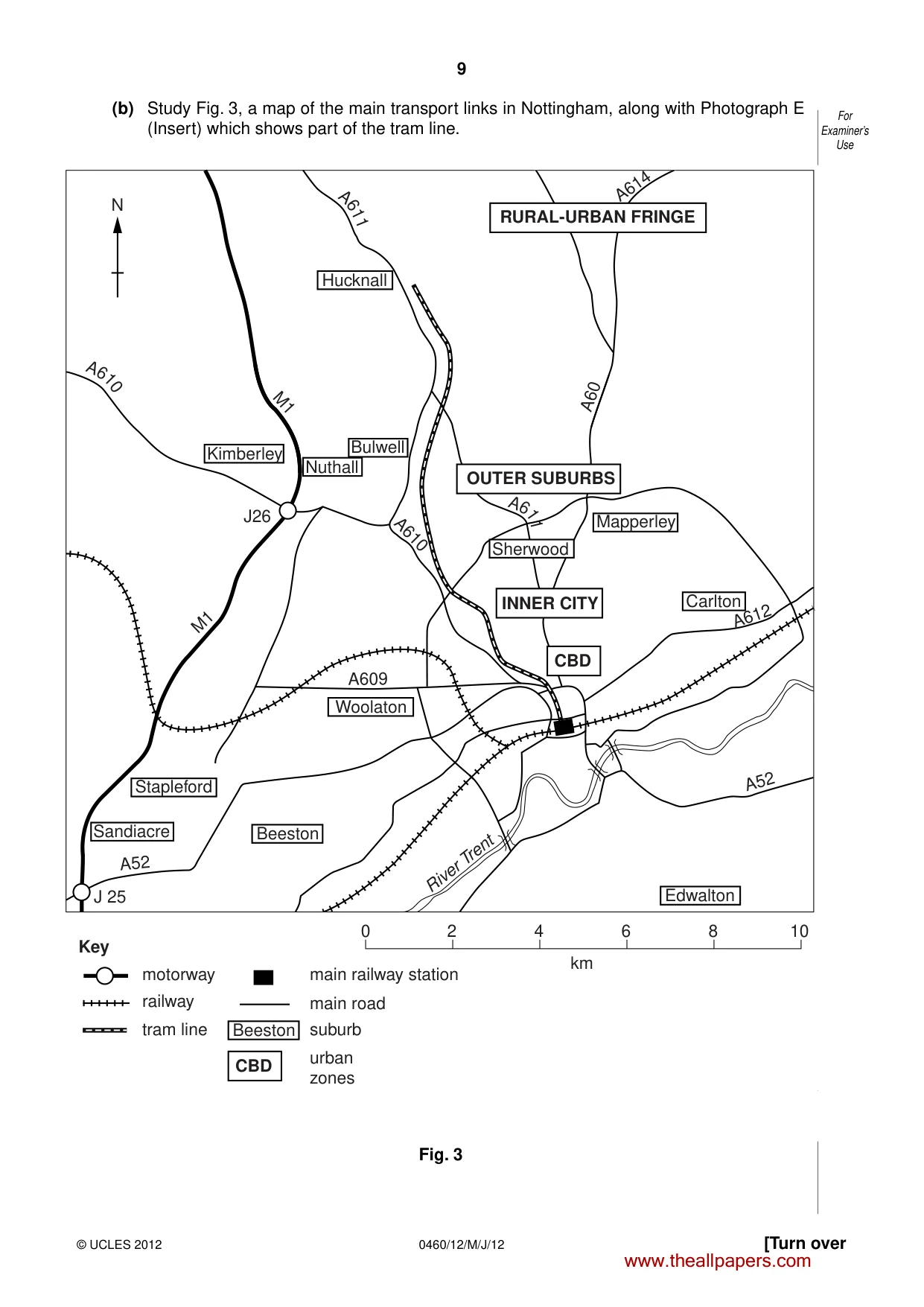 Cambridge IGCSE Geography 0460 2012 May/June Paper 1 · Variant 2 question paper, page 9 of 28