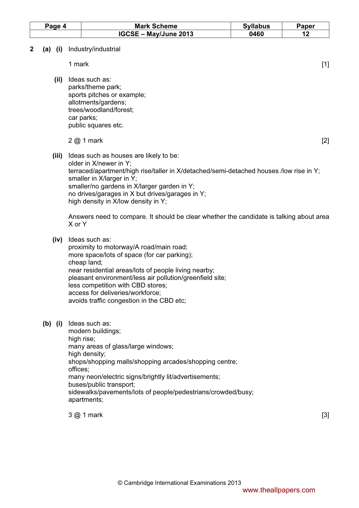 Mark scheme, page 4 of 14
