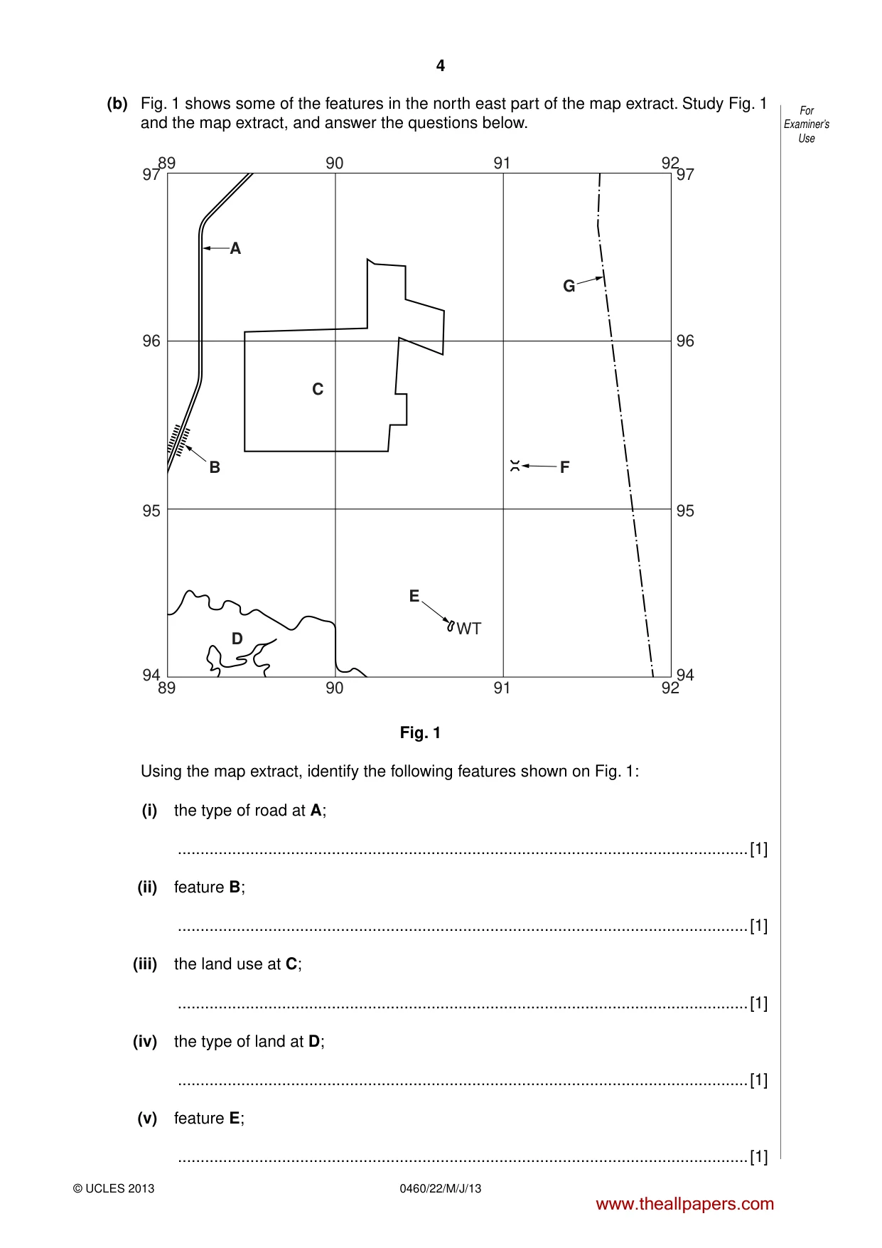 Cambridge IGCSE Geography 0460 2013 May/June Paper 2 · Variant 2 question paper, page 4 of 24