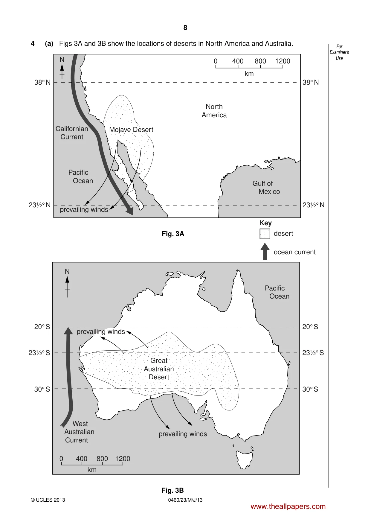 Cambridge IGCSE Geography 0460 2013 May/June Paper 2 · Variant 3 question paper, page 8 of 16