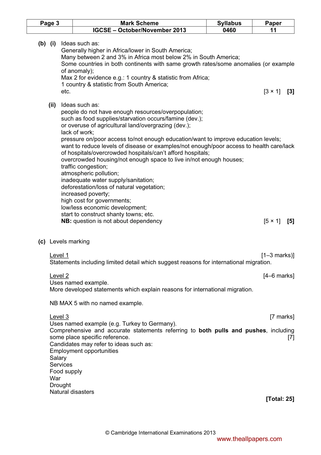 Mark scheme, page 3 of 12