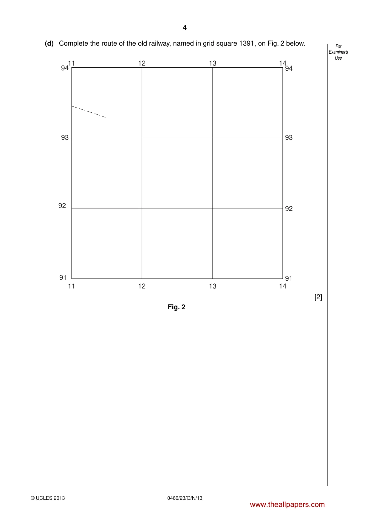 Cambridge IGCSE Geography 0460 2013 Oct/Nov Paper 2 · Variant 3 question paper, page 4 of 16