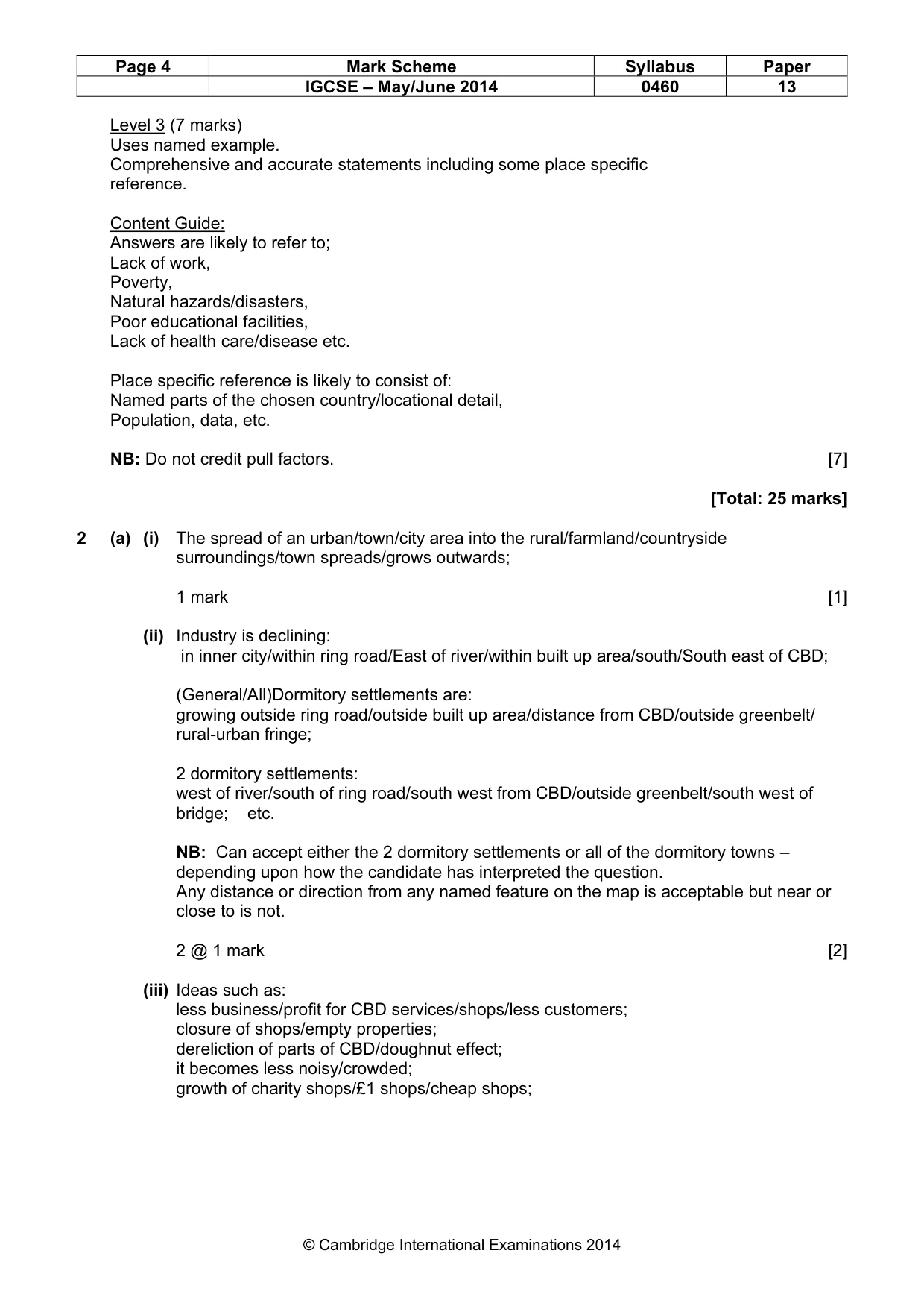 Mark scheme, page 4 of 14