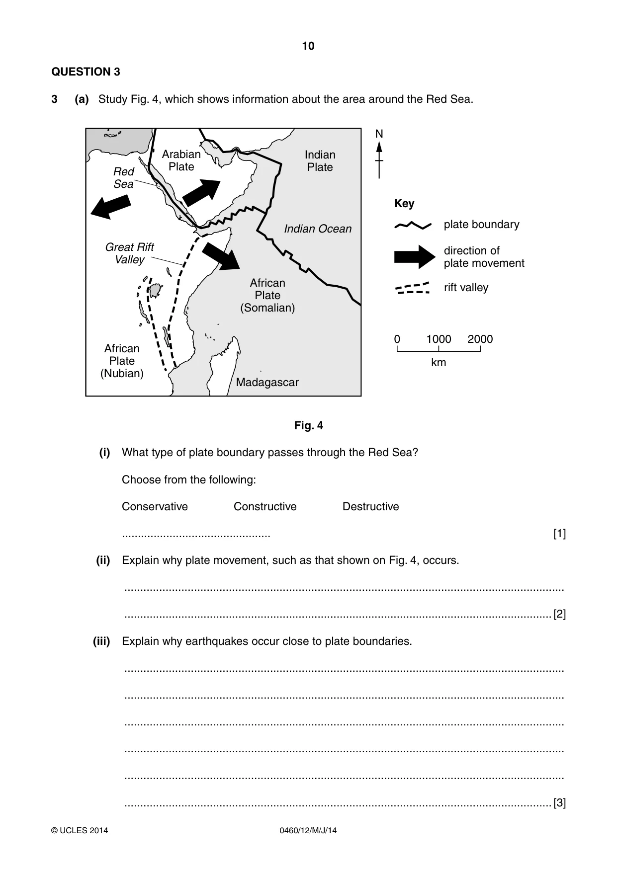 Cambridge IGCSE Geography 0460 2014 May/June Paper 1 · Variant 2 question paper, page 10 of 32