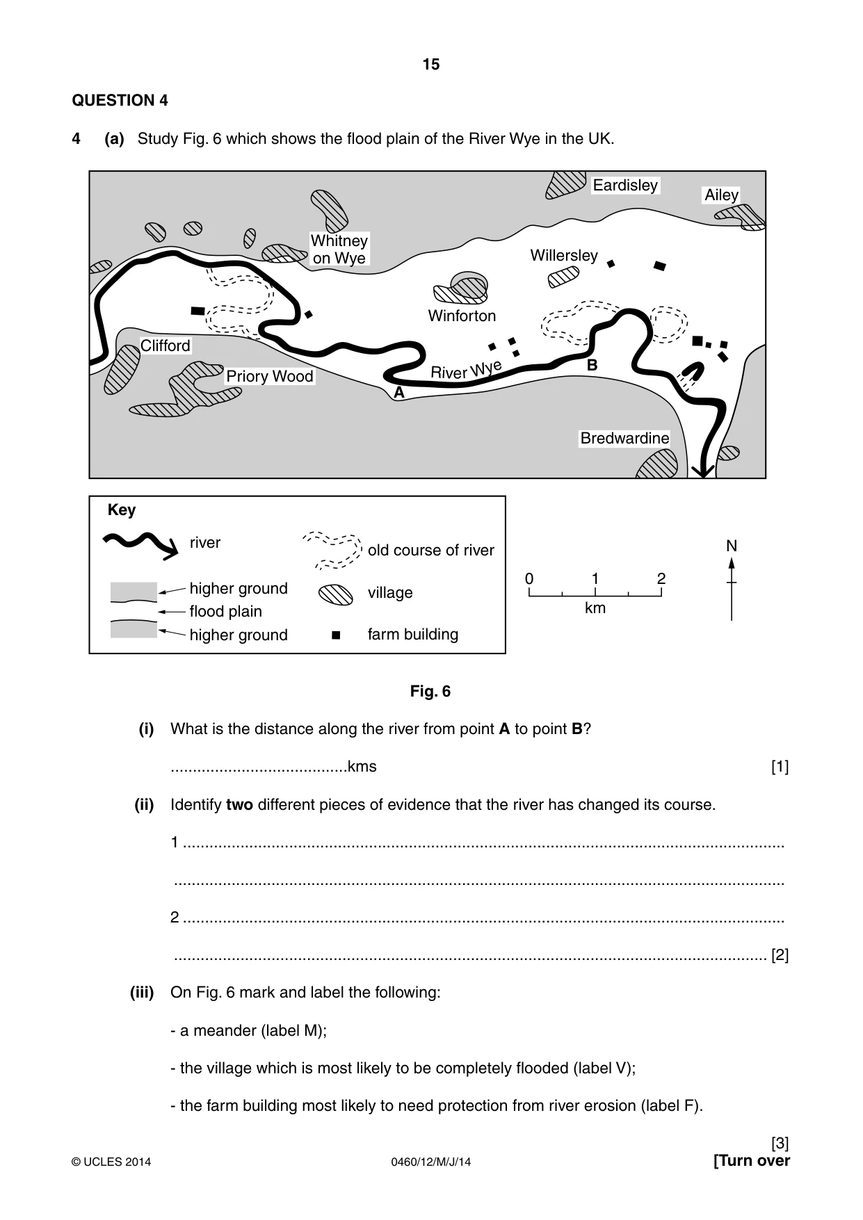 Cambridge IGCSE Geography 0460 2014 May/June Paper 1 · Variant 2 question paper, page 15 of 32
