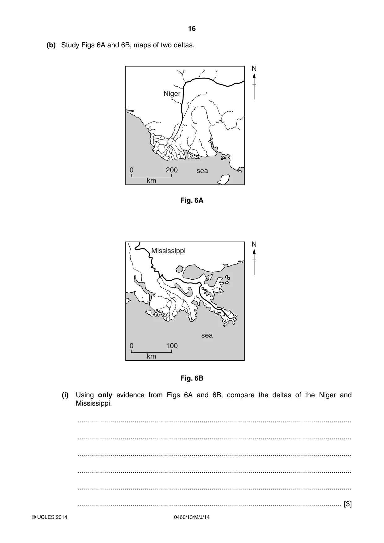 Cambridge IGCSE Geography 0460 2014 May/June Paper 1 · Variant 3 question paper, page 16 of 28