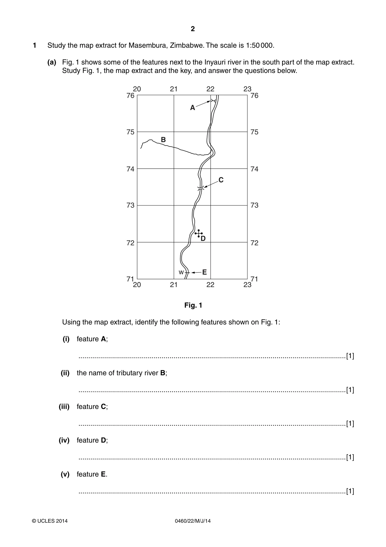 Cambridge IGCSE Geography 0460 2014 May/June Paper 2 · Variant 2 question paper, page 2 of 16