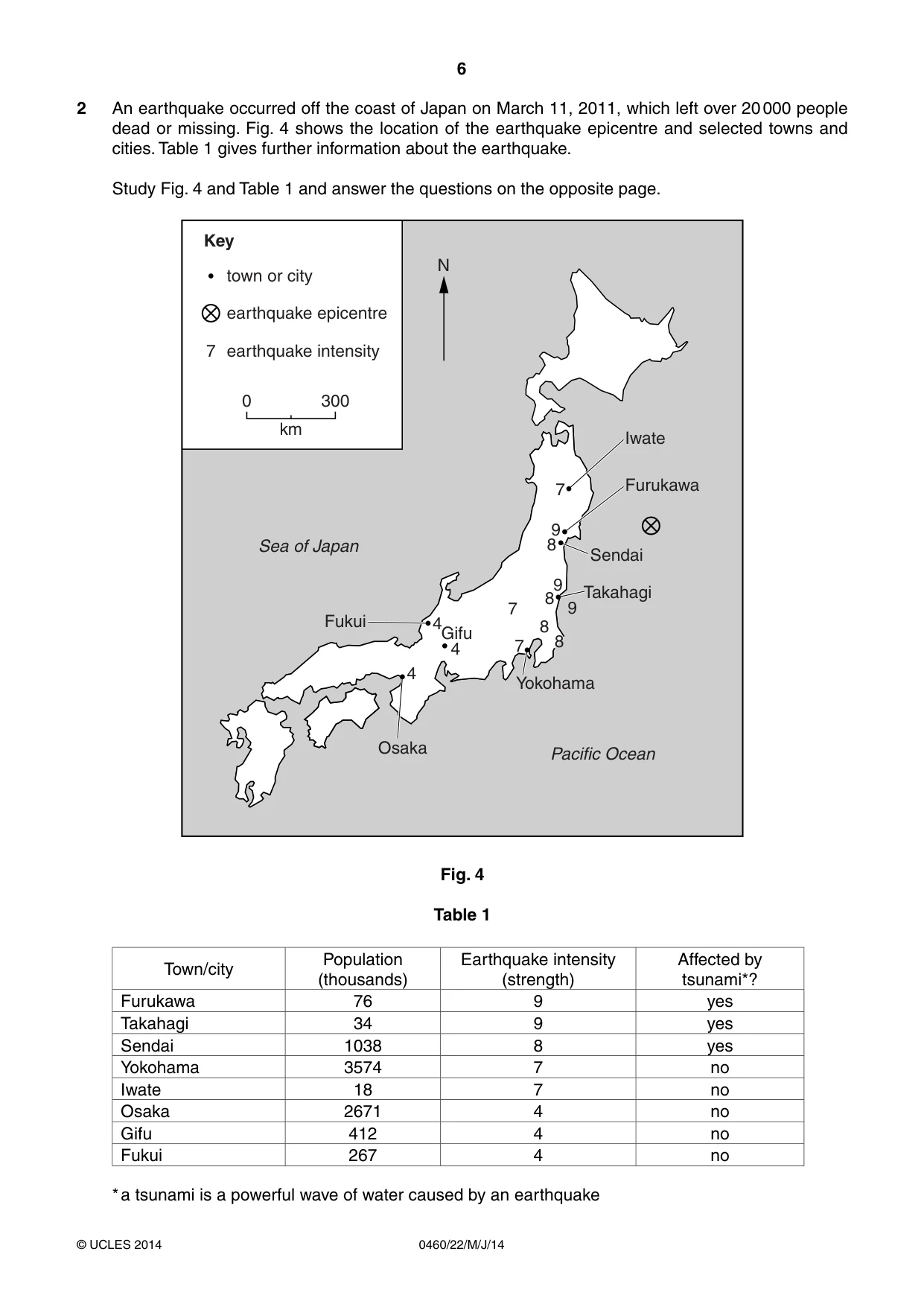 Cambridge IGCSE Geography 0460 2014 May/June Paper 2 · Variant 2 question paper, page 6 of 16