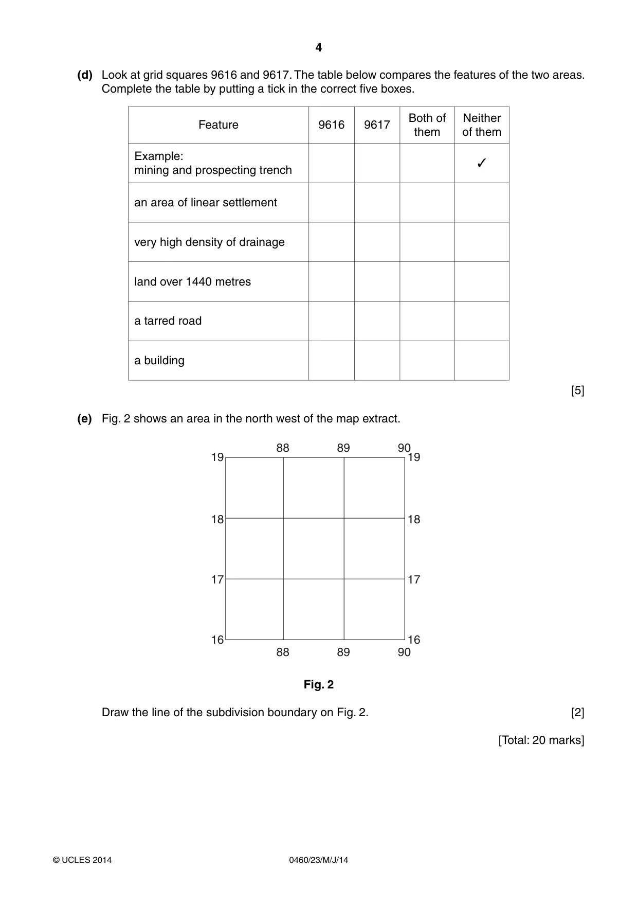 Cambridge IGCSE Geography 0460 2014 May/June Paper 2 · Variant 3 question paper, page 4 of 16
