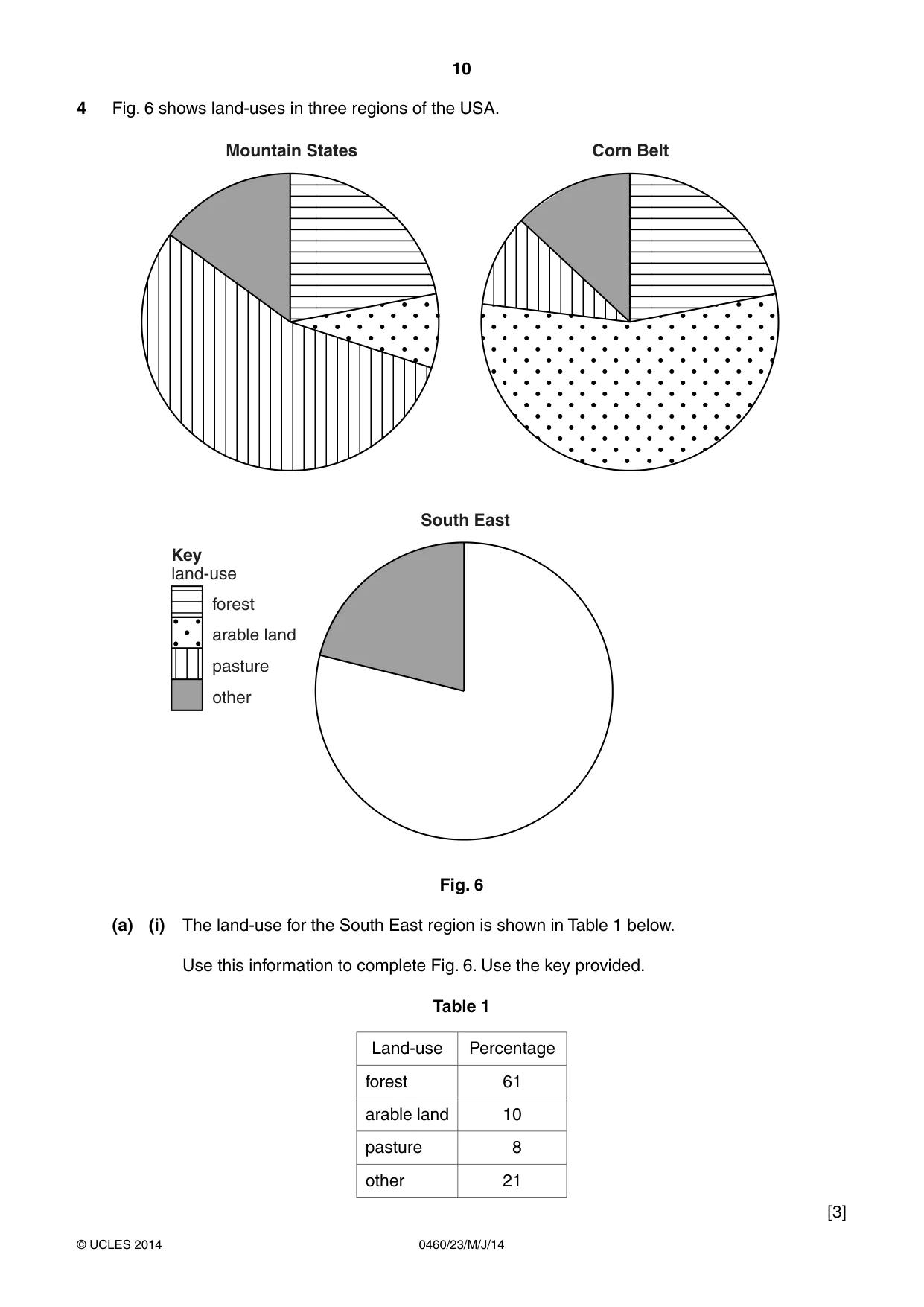Cambridge IGCSE Geography 0460 2014 May/June Paper 2 · Variant 3 question paper, page 10 of 16