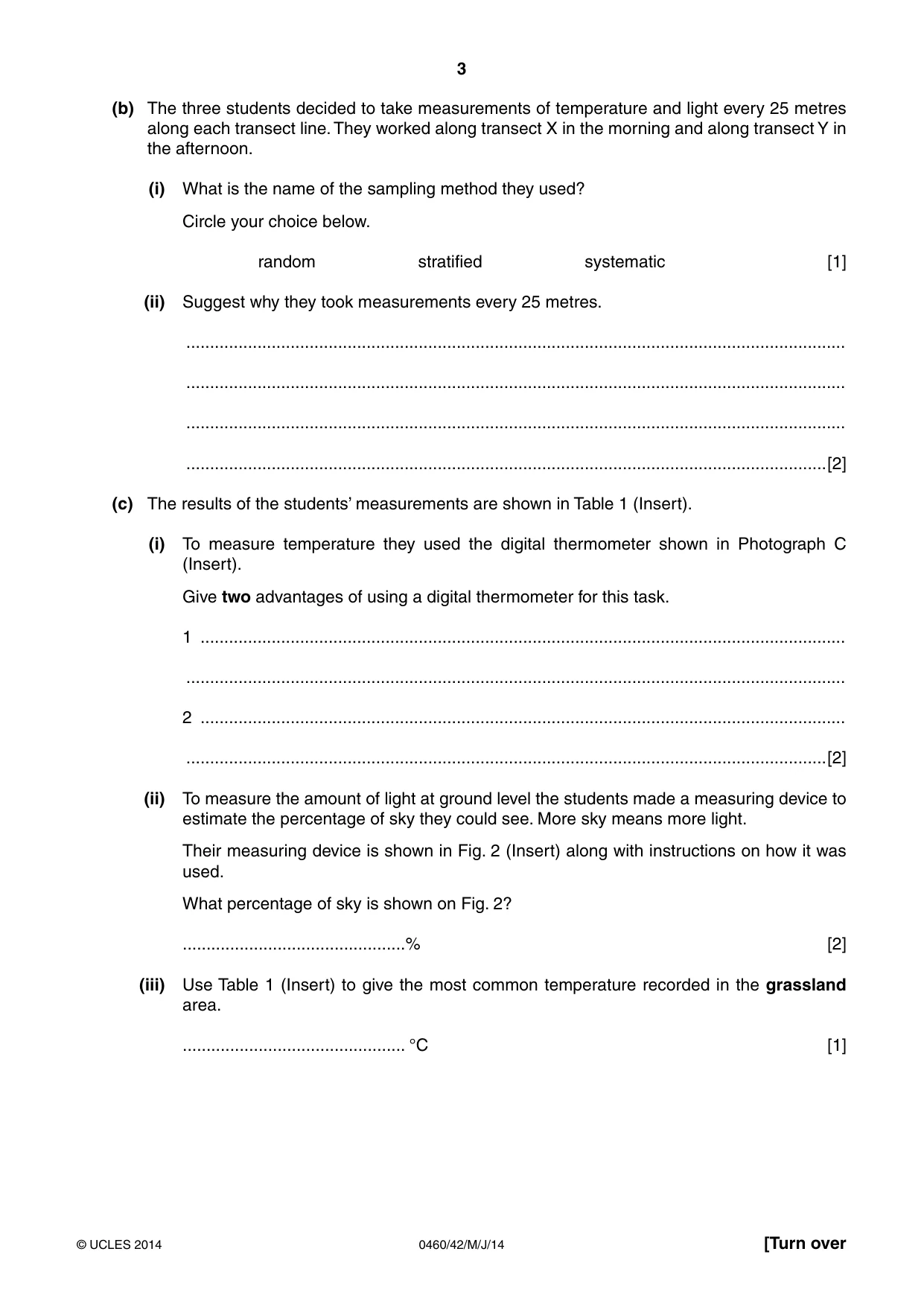 Cambridge IGCSE Geography 0460 2014 May/June Paper 4 · Variant 2 question paper, page 3 of 16