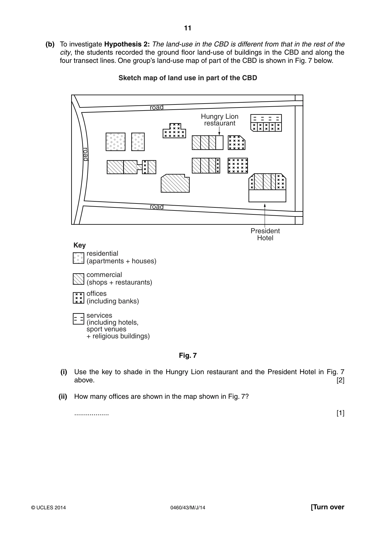 Cambridge IGCSE Geography 0460 2014 May/June Paper 4 · Variant 3 question paper, page 11 of 16