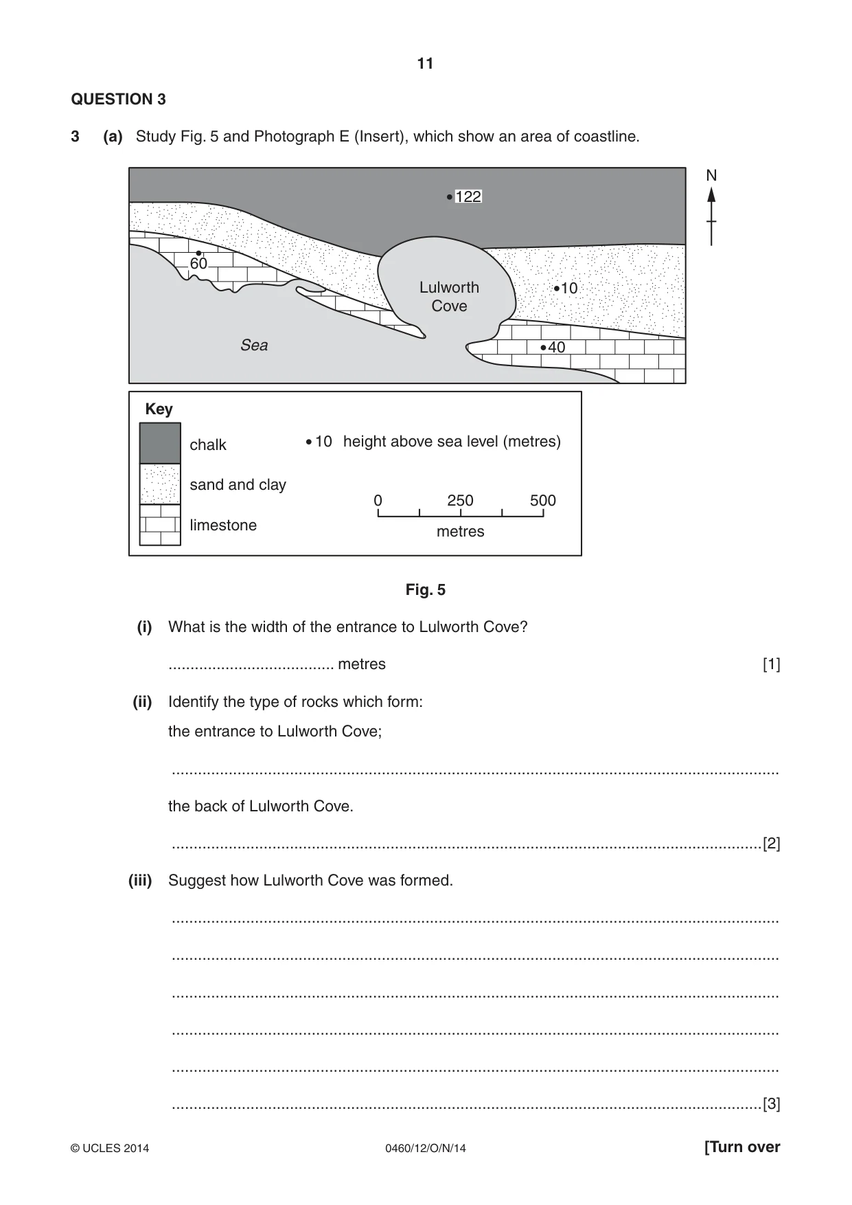 Cambridge IGCSE Geography 0460 2014 Oct/Nov Paper 1 · Variant 2 question paper, page 11 of 28