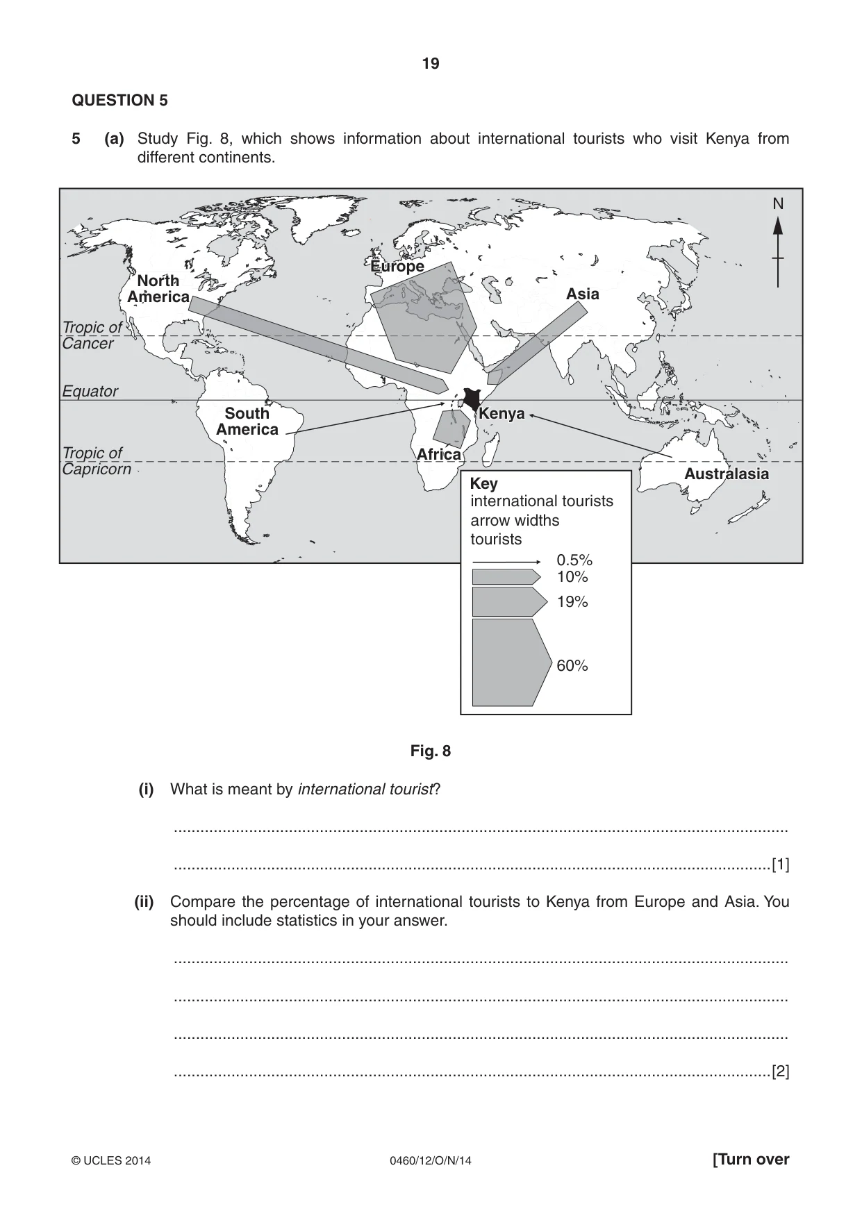 Cambridge IGCSE Geography 0460 2014 Oct/Nov Paper 1 · Variant 2 question paper, page 19 of 28