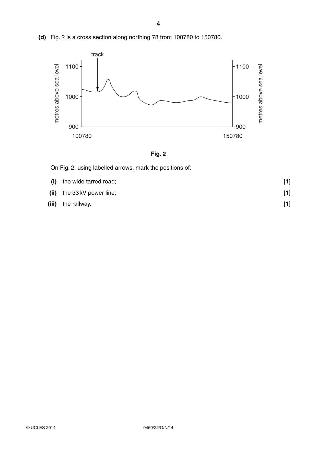 Cambridge IGCSE Geography 0460 2014 Oct/Nov Paper 2 · Variant 2 question paper, page 4 of 16
