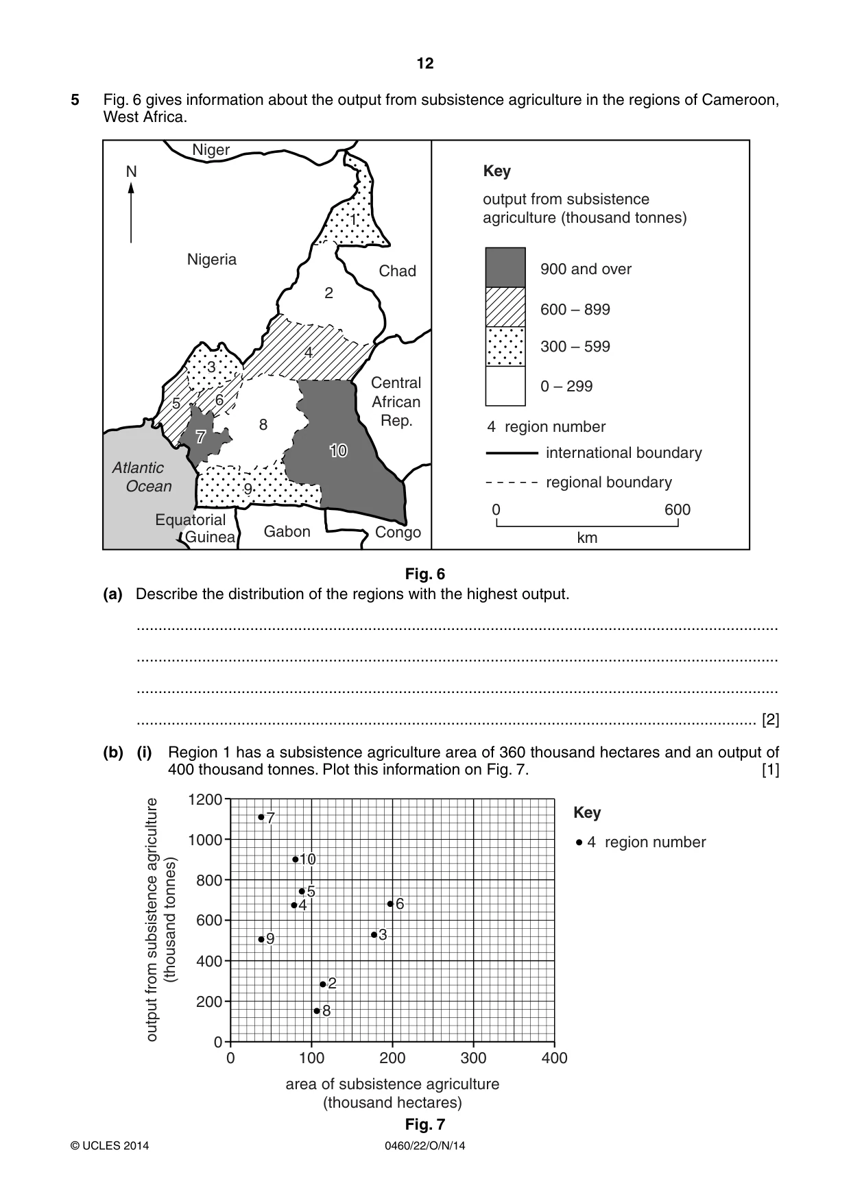 Cambridge IGCSE Geography 0460 2014 Oct/Nov Paper 2 · Variant 2 question paper, page 12 of 16
