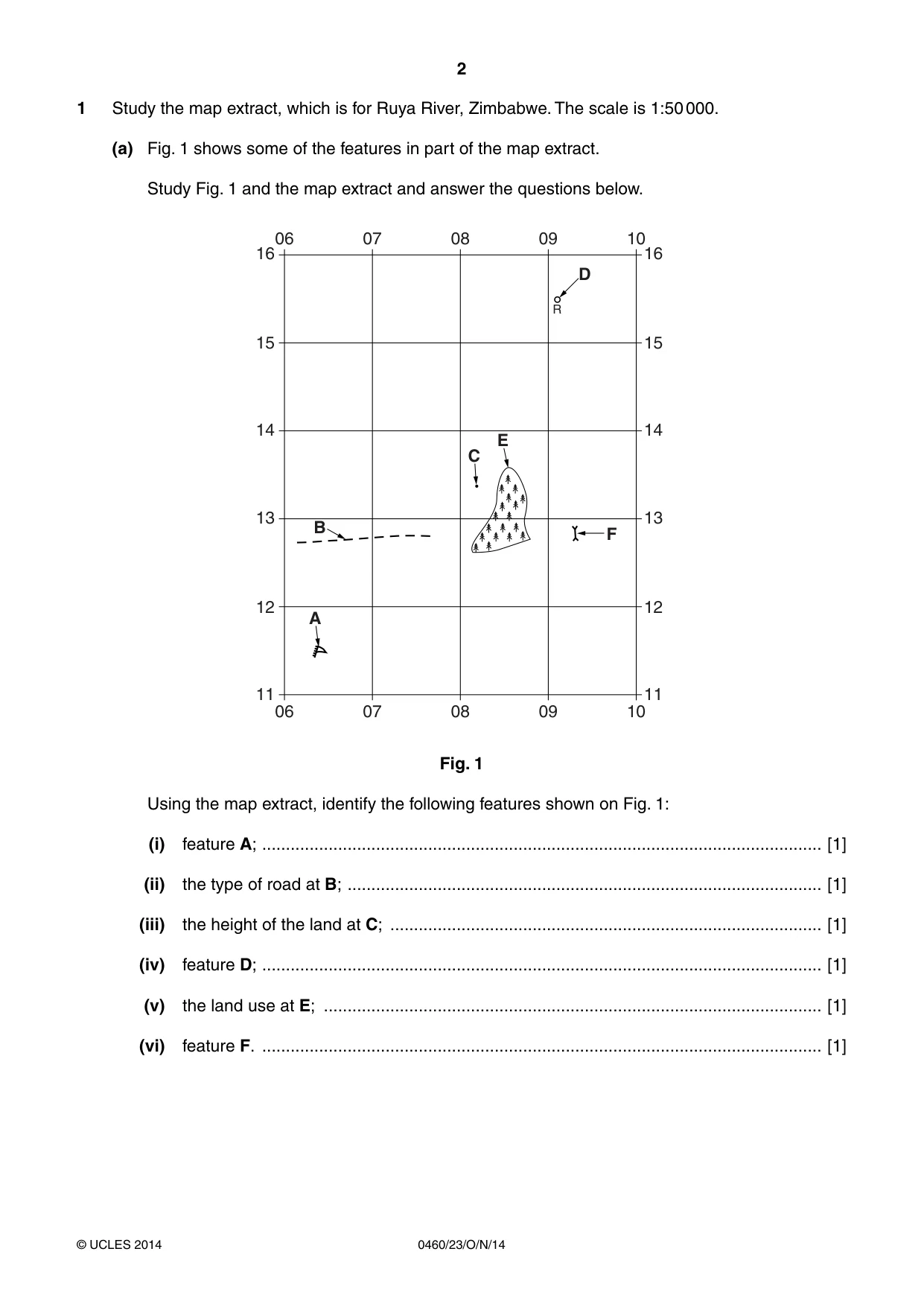 Cambridge IGCSE Geography 0460 2014 Oct/Nov Paper 2 · Variant 3 question paper, page 2 of 16