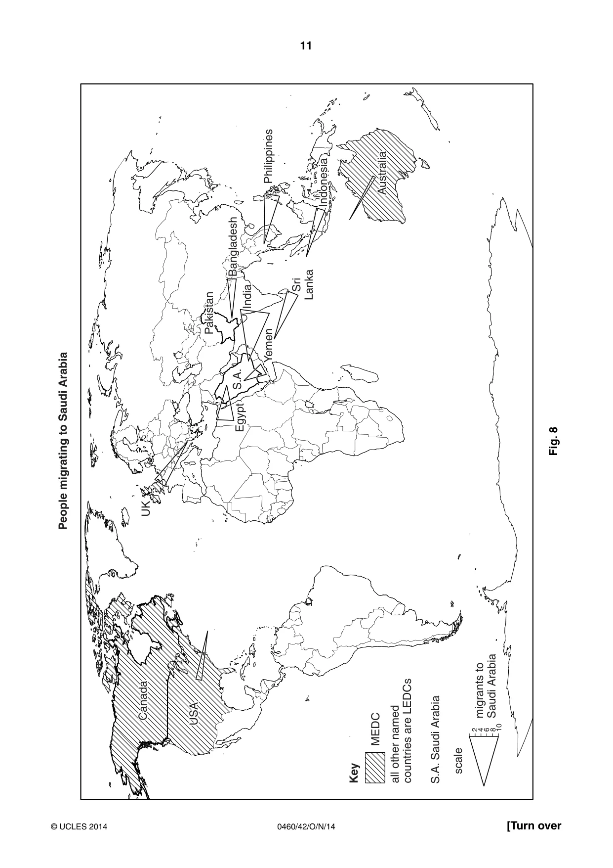 Cambridge IGCSE Geography 0460 2014 Oct/Nov Paper 4 · Variant 2 question paper, page 11 of 12