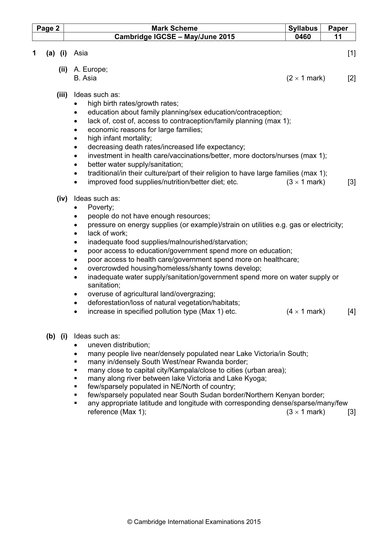 Mark scheme, page 2 of 14