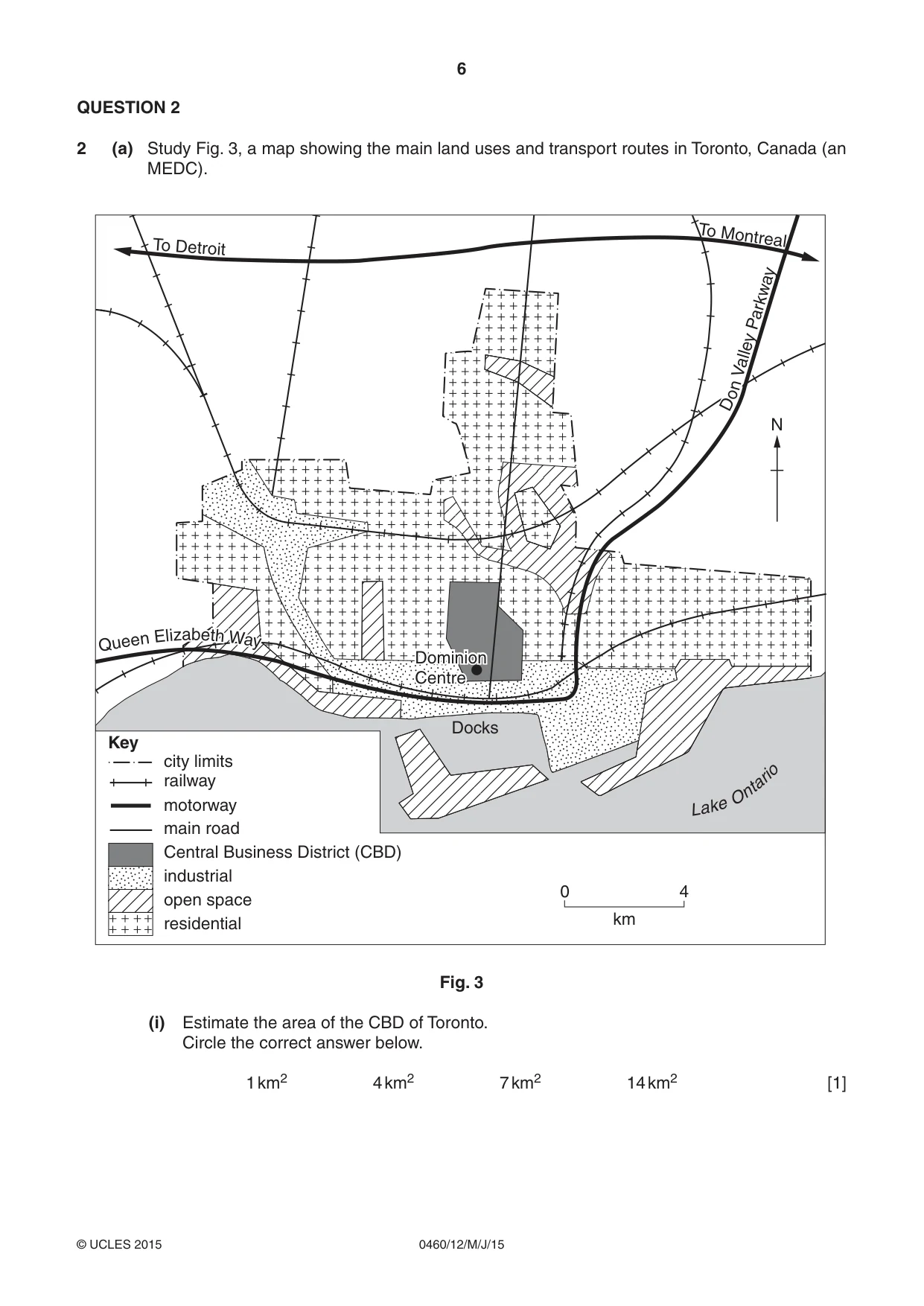 Cambridge IGCSE Geography 0460 2015 May/June Paper 1 · Variant 2 question paper, page 6 of 28