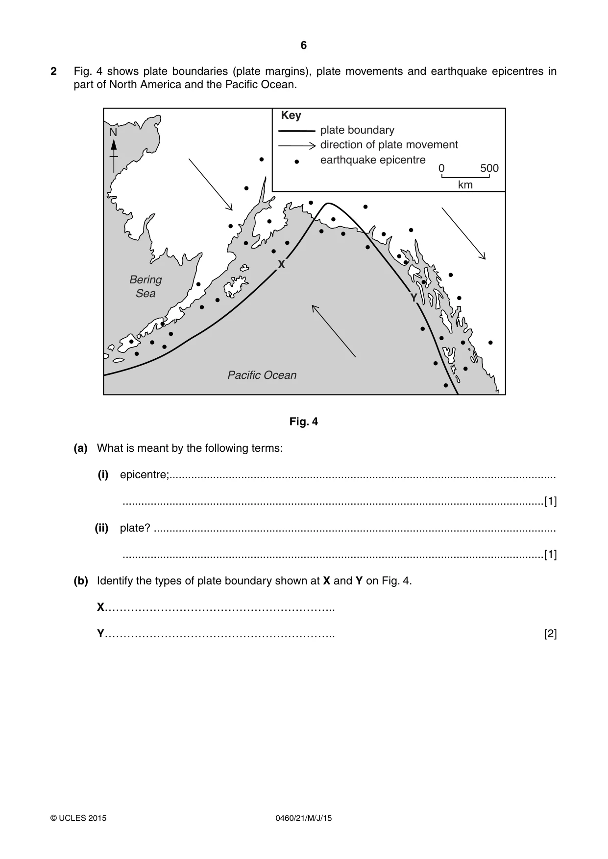 Cambridge IGCSE Geography 0460 2015 May/June Paper 2 · Variant 1 question paper, page 6 of 16