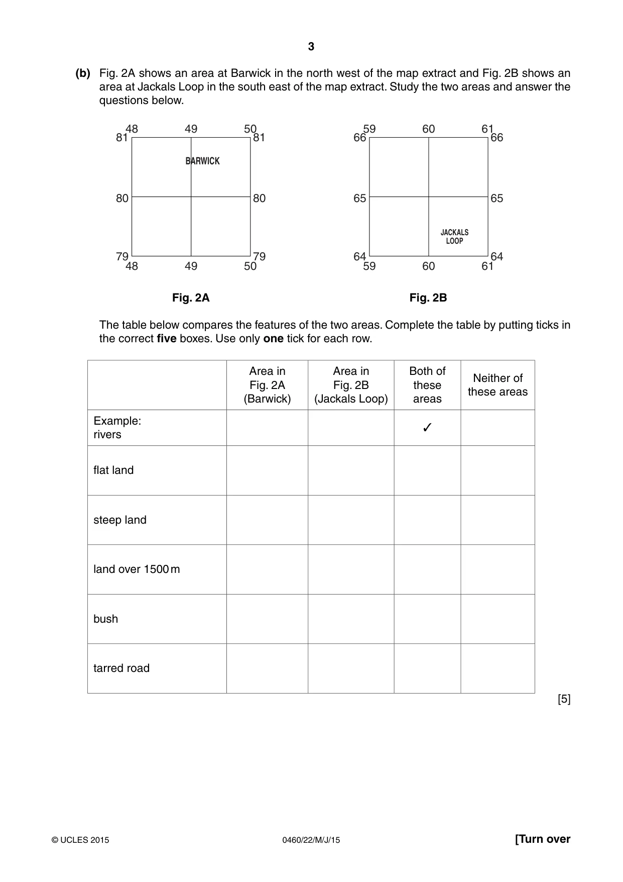 Cambridge IGCSE Geography 0460 2015 May/June Paper 2 · Variant 2 question paper, page 3 of 16