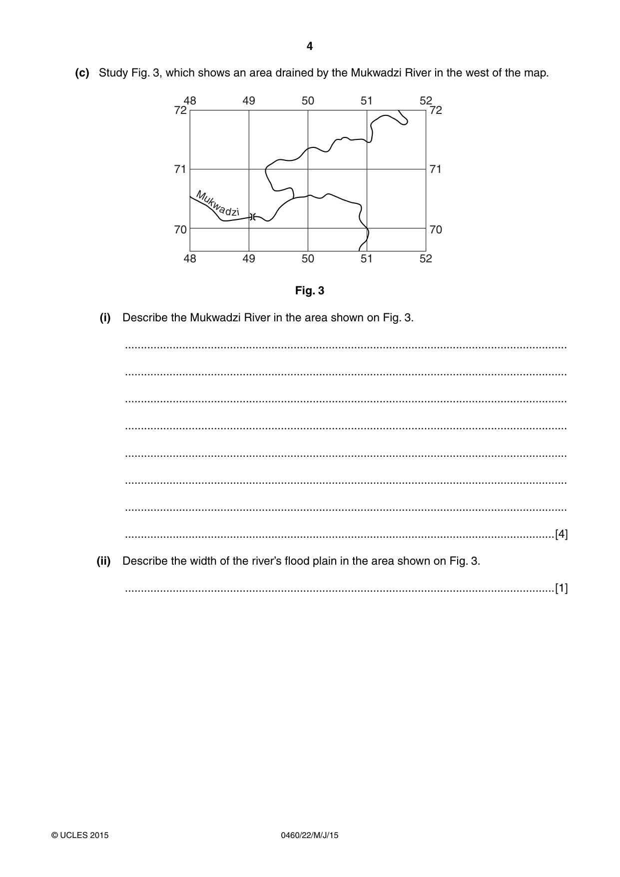 Cambridge IGCSE Geography 0460 2015 May/June Paper 2 · Variant 2 question paper, page 4 of 16