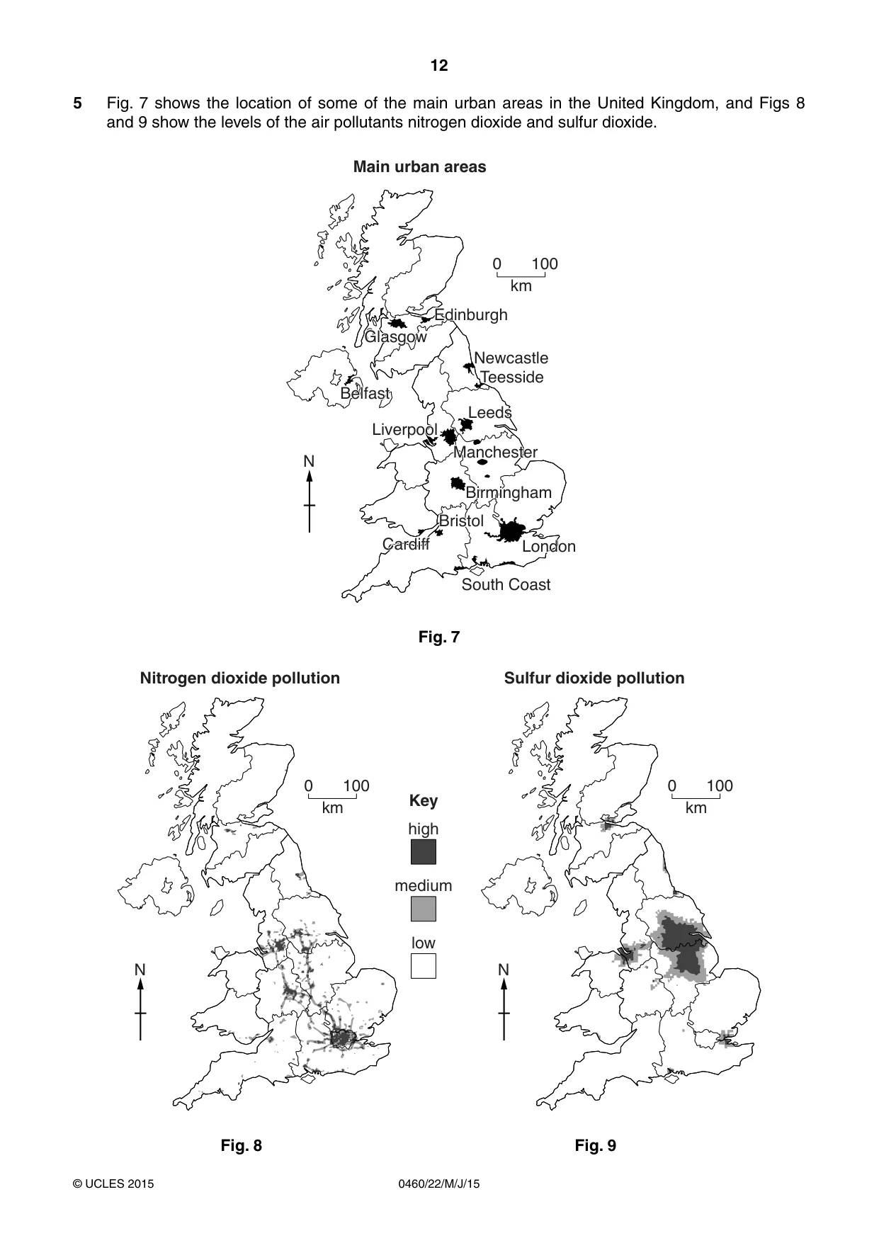 Cambridge IGCSE Geography 0460 2015 May/June Paper 2 · Variant 2 question paper, page 12 of 16