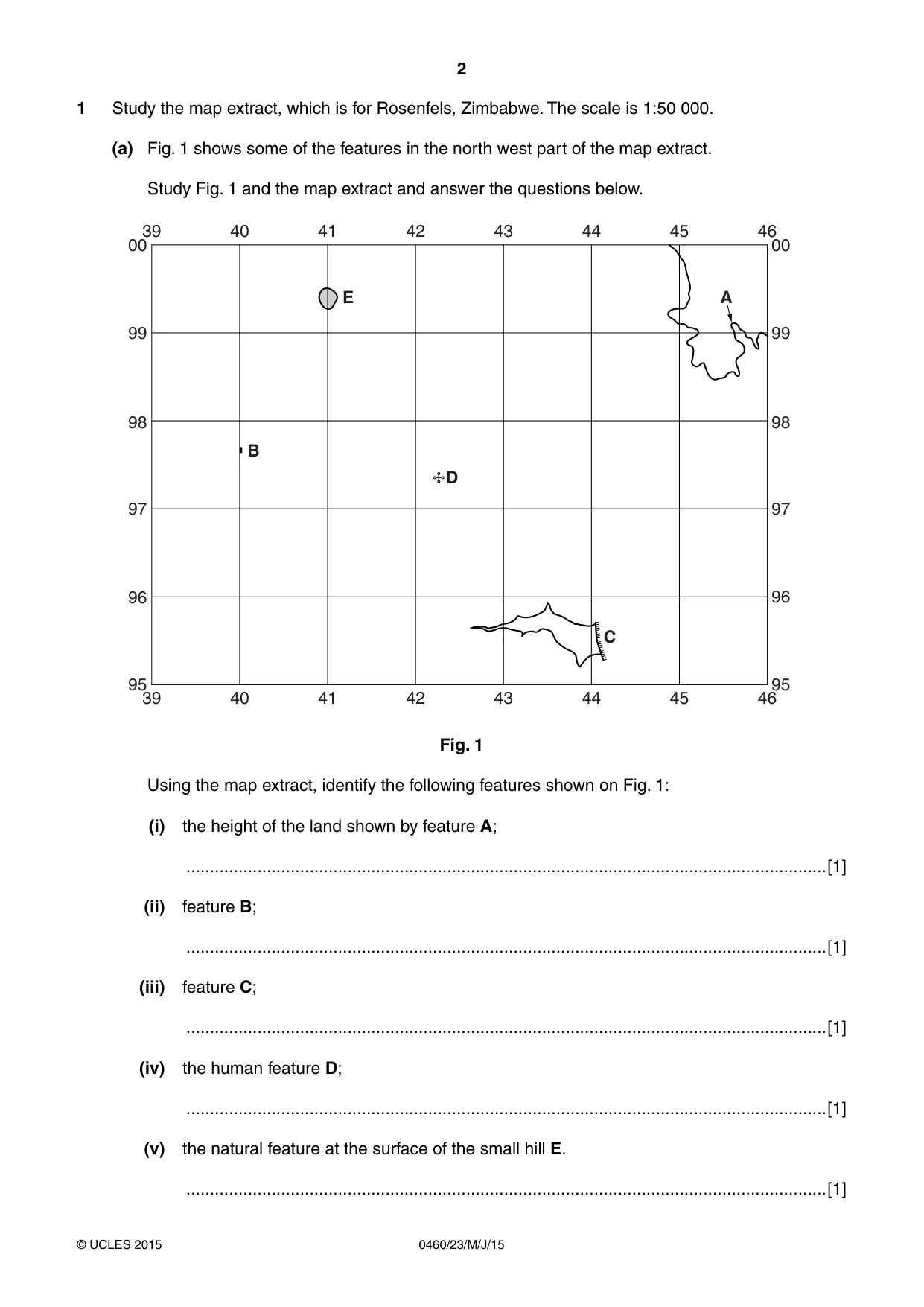 Cambridge IGCSE Geography 0460 2015 May/June Paper 2 · Variant 3 question paper, page 2 of 16