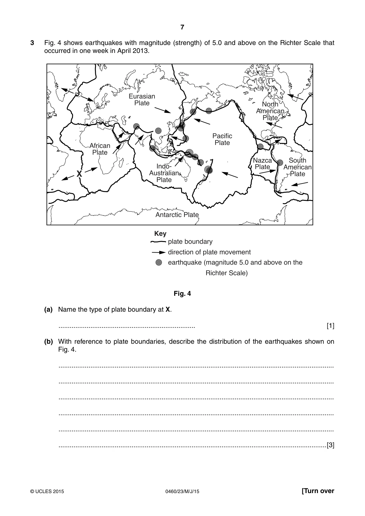 Cambridge IGCSE Geography 0460 2015 May/June Paper 2 · Variant 3 question paper, page 7 of 16