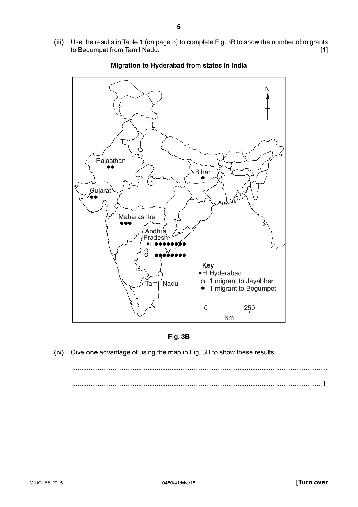 Cambridge IGCSE Geography 0460 2015 May/June Paper 4 · Variant 1 question paper, page 5 of 20