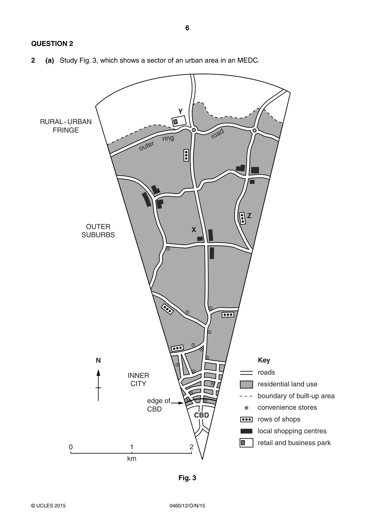 Cambridge IGCSE Geography 0460 2015 Oct/Nov Paper 1 · Variant 2 question paper, page 6 of 28