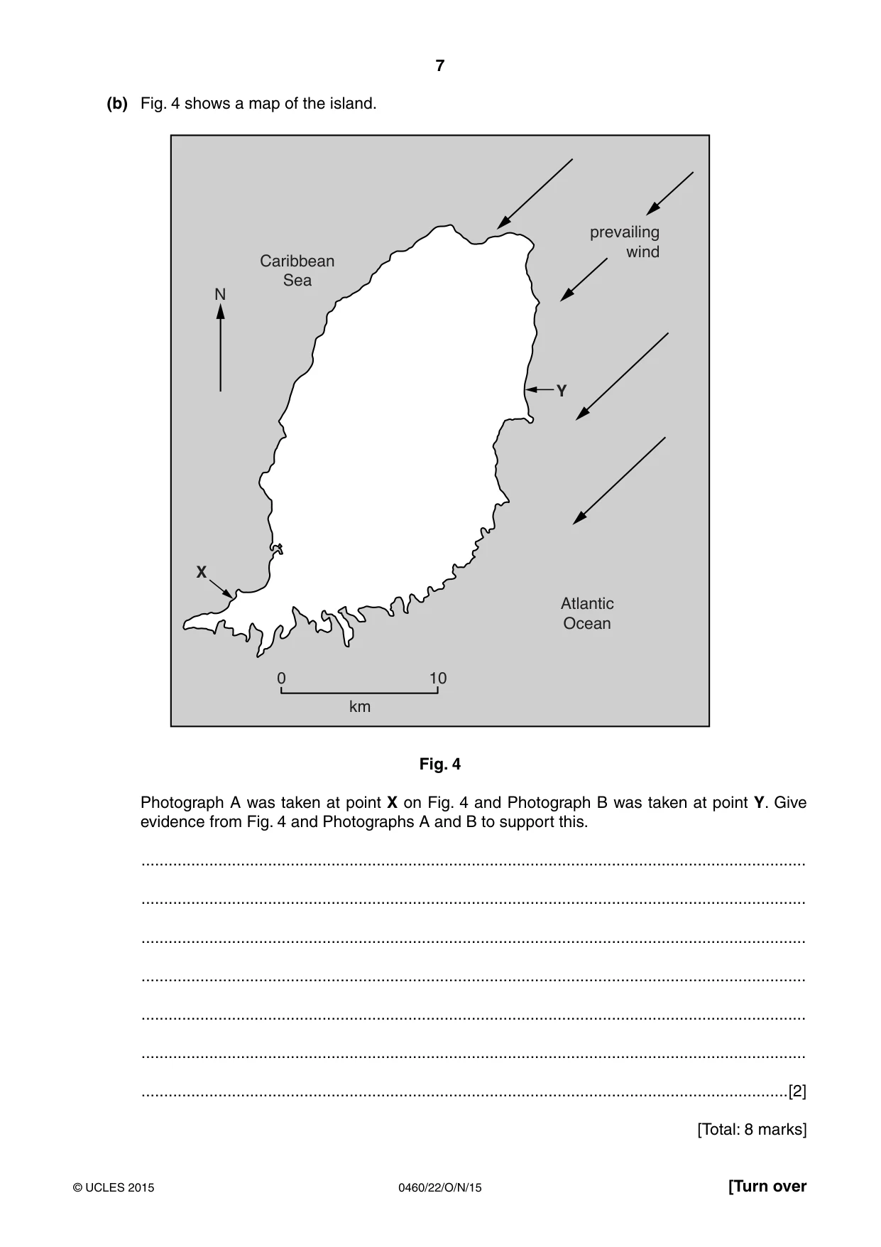 Cambridge IGCSE Geography 0460 2015 Oct/Nov Paper 2 · Variant 2 question paper, page 7 of 20