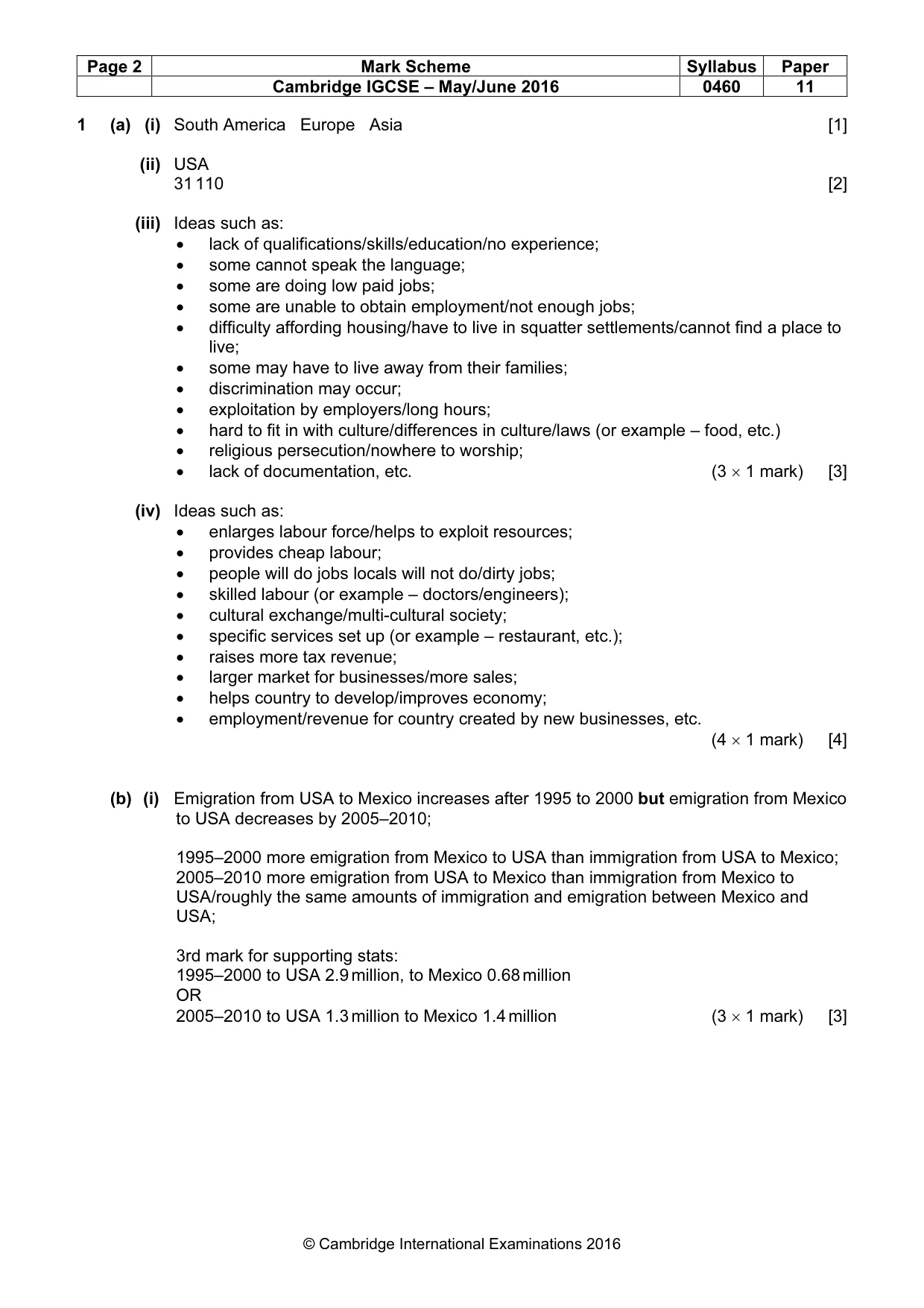 Mark scheme, page 2 of 13