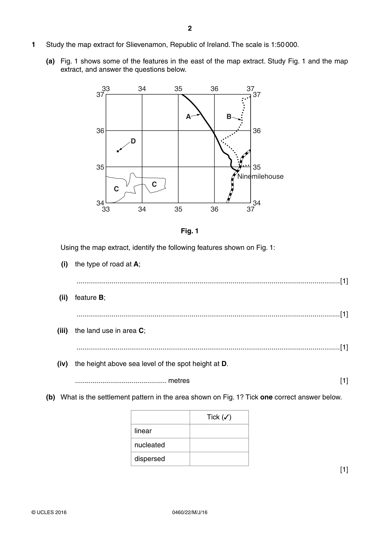 Cambridge IGCSE Geography 0460 2016 May/June Paper 2 · Variant 2 question paper, page 2 of 20
