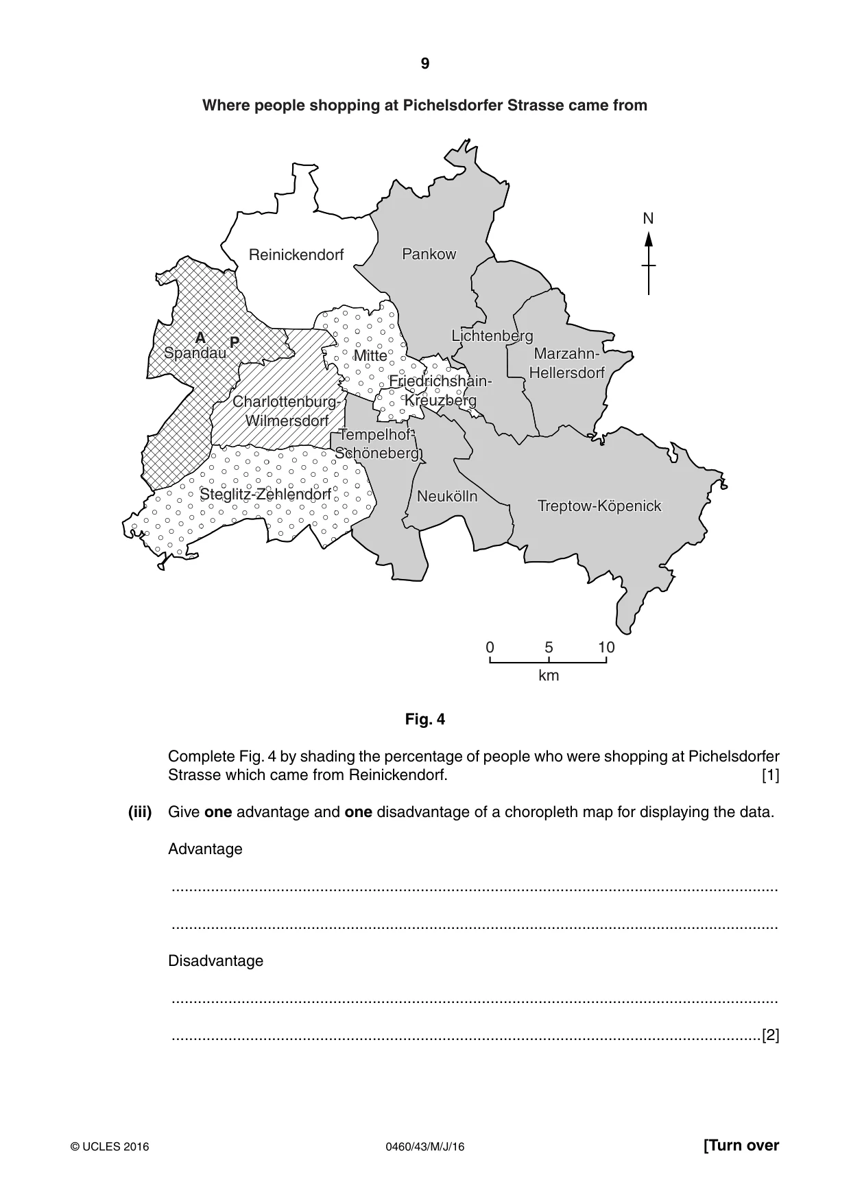 Cambridge IGCSE Geography 0460 2016 May/June Paper 4 · Variant 3 question paper, page 9 of 24