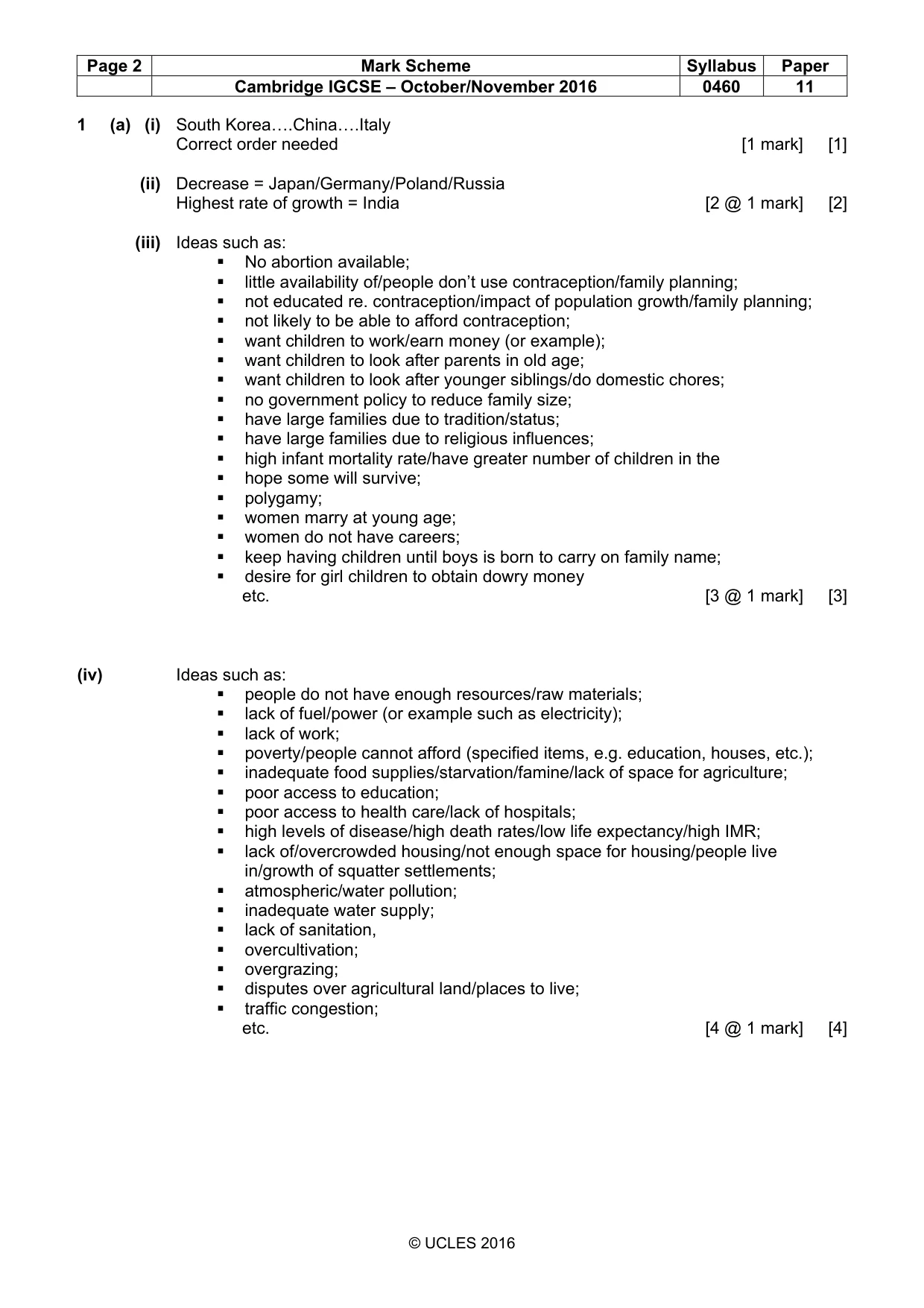 Mark scheme, page 2 of 13